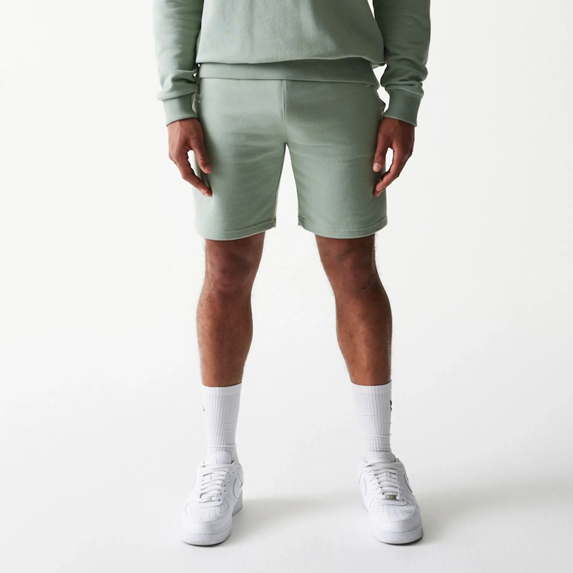 LA Dodgers MLB League Essential Midi Pastel Green Shorts - Image 7