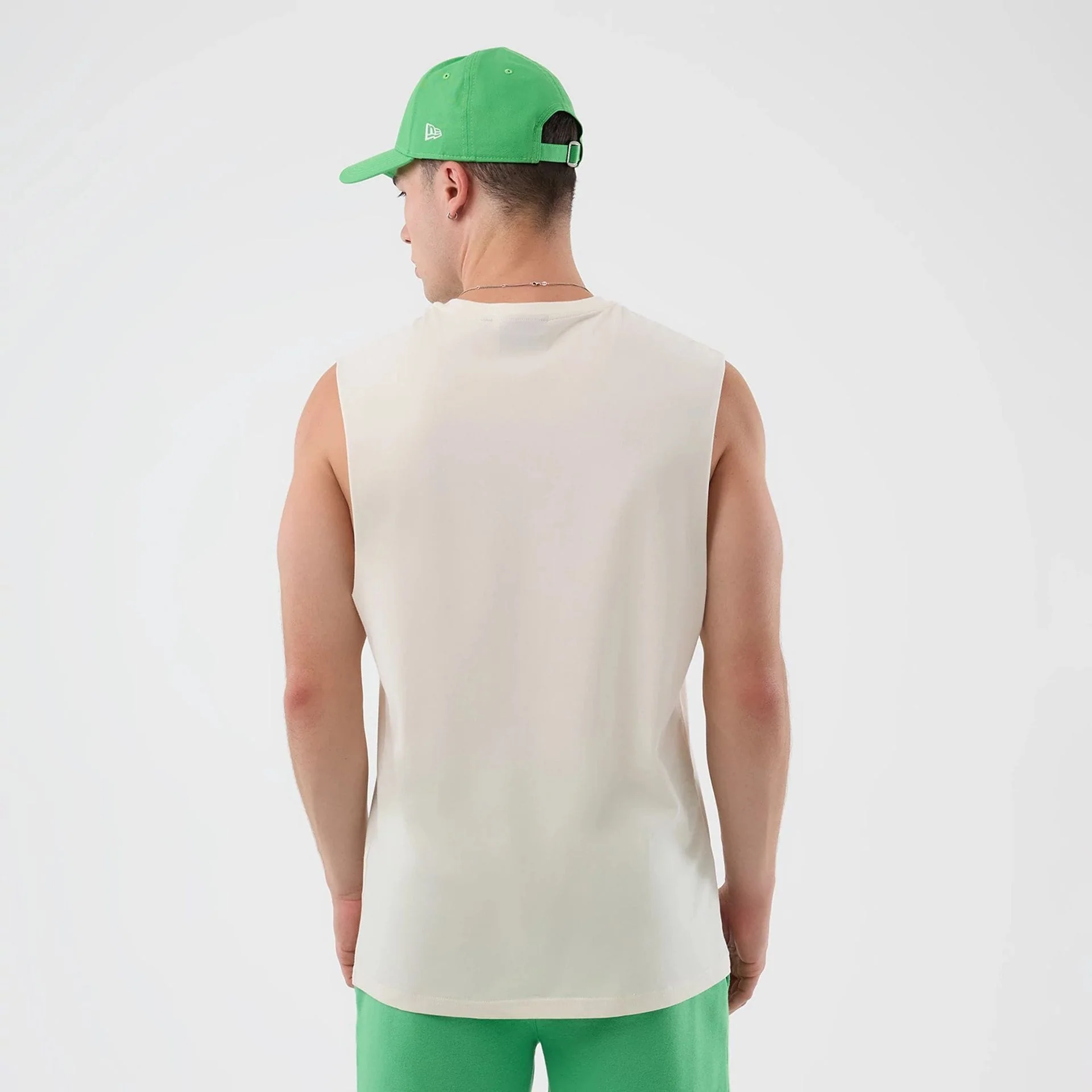LA Dodgers MLB League Essential Open White Vest - Image 2
