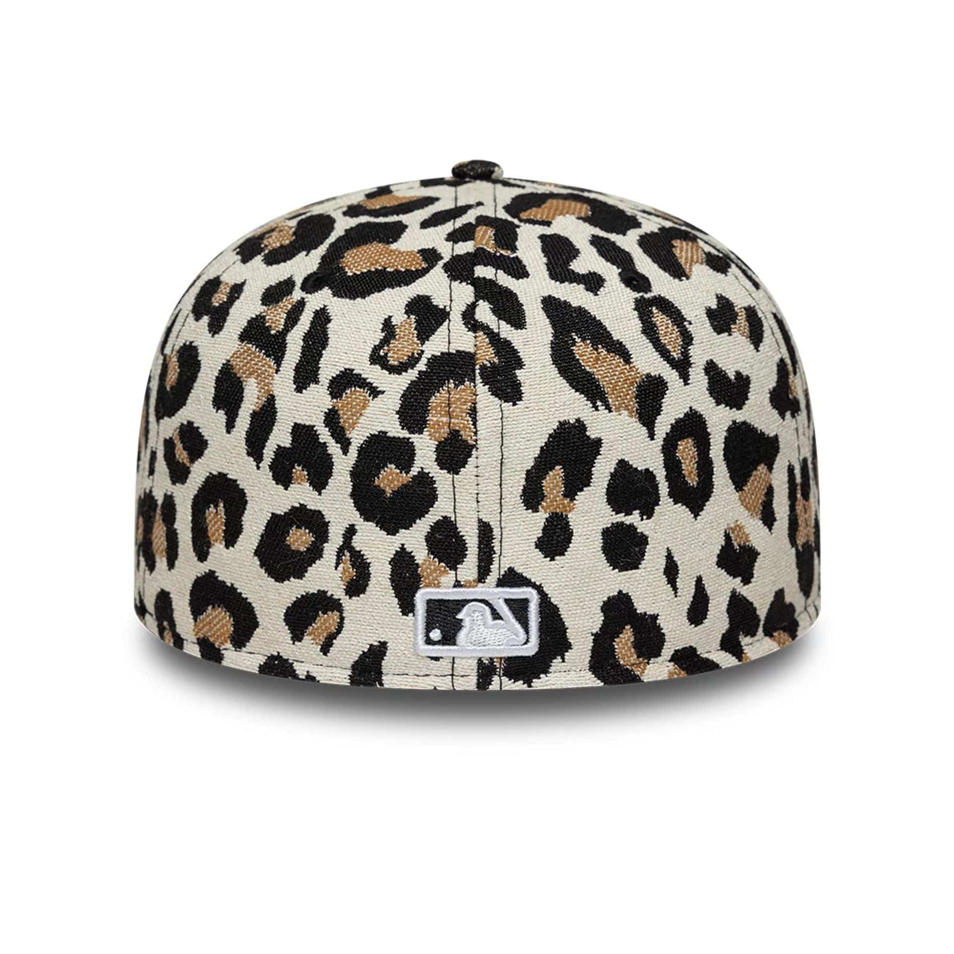 LA Dodgers MLB Leopard Black 59FIFTY Fitted Cap - Image 5
