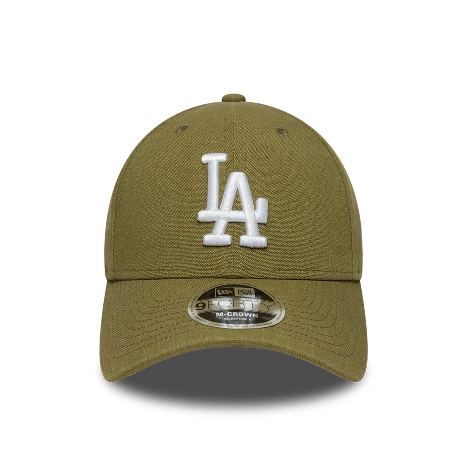 LA Dodgers MLB Linen Dark Green 9FORTY M-Crown Adjustable Cap - Image 2