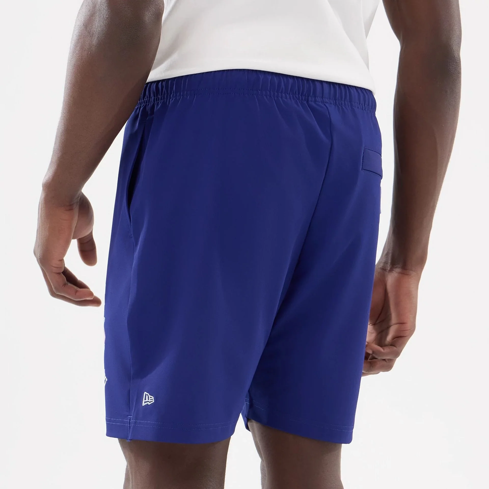 LA Dodgers MLB Match Dark Blue Oversized Shorts - Image 4