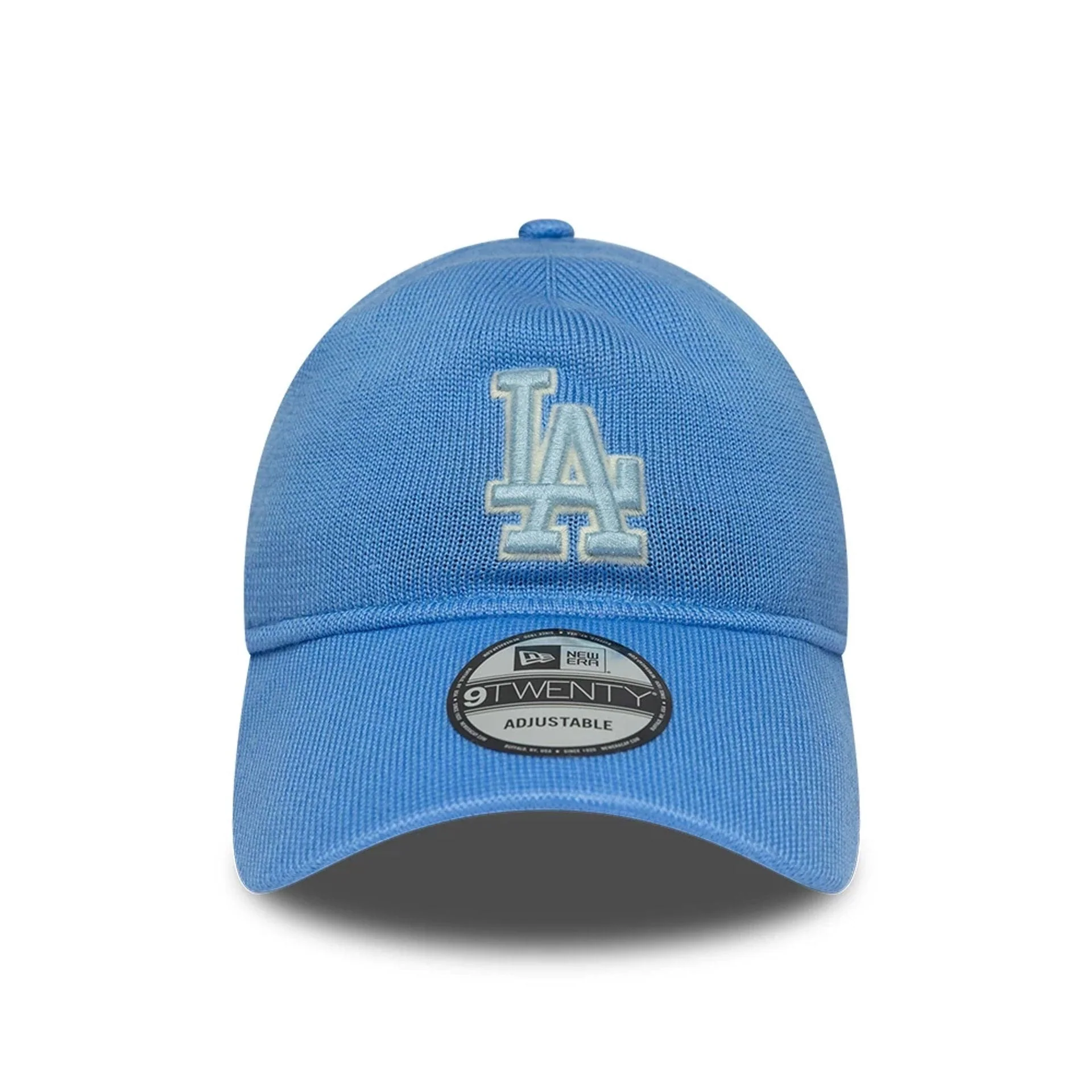 LA Dodgers MLB Merino Wool Pastel Blue 9TWENTY Adjustable Cap - Image 2
