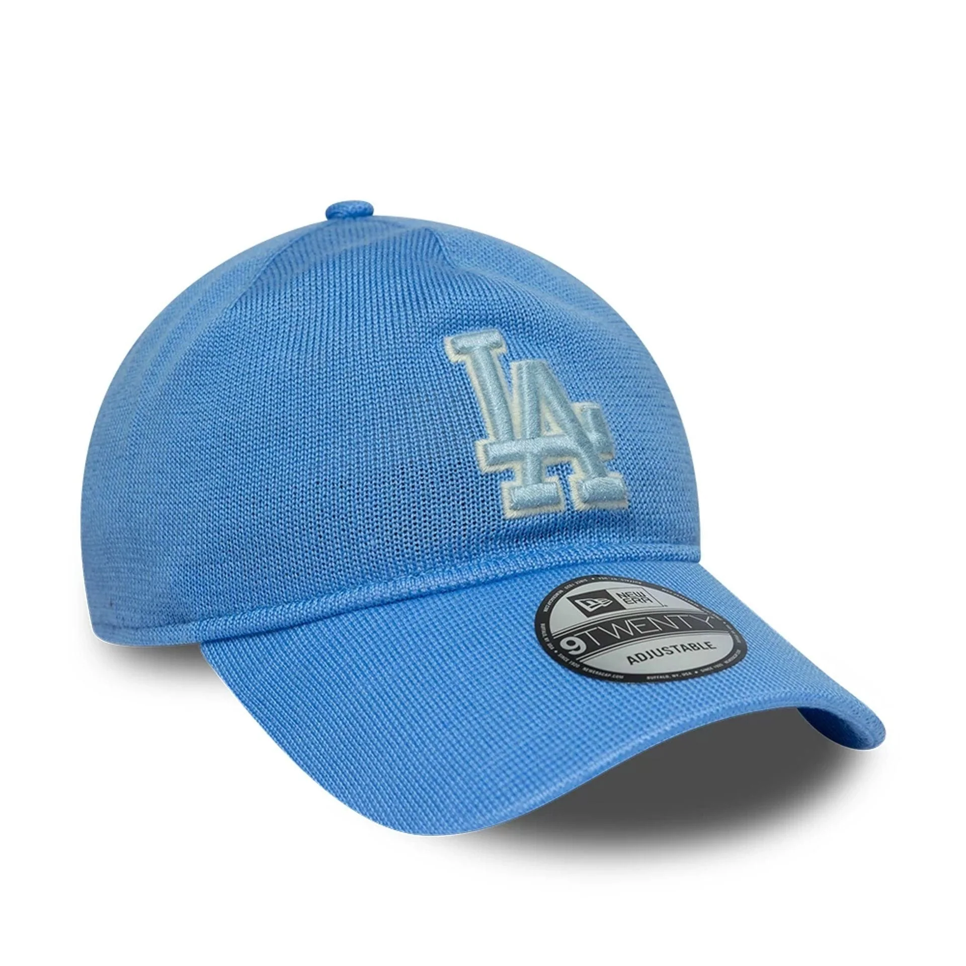 LA Dodgers MLB Merino Wool Pastel Blue 9TWENTY Adjustable Cap - Image 3