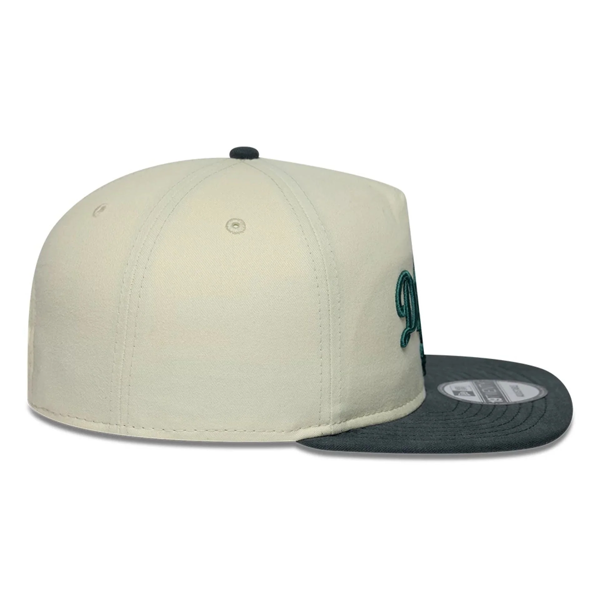 LA Dodgers MLB Metallic Logo Cream 19TWENTY Adjustable Cap - Image 7