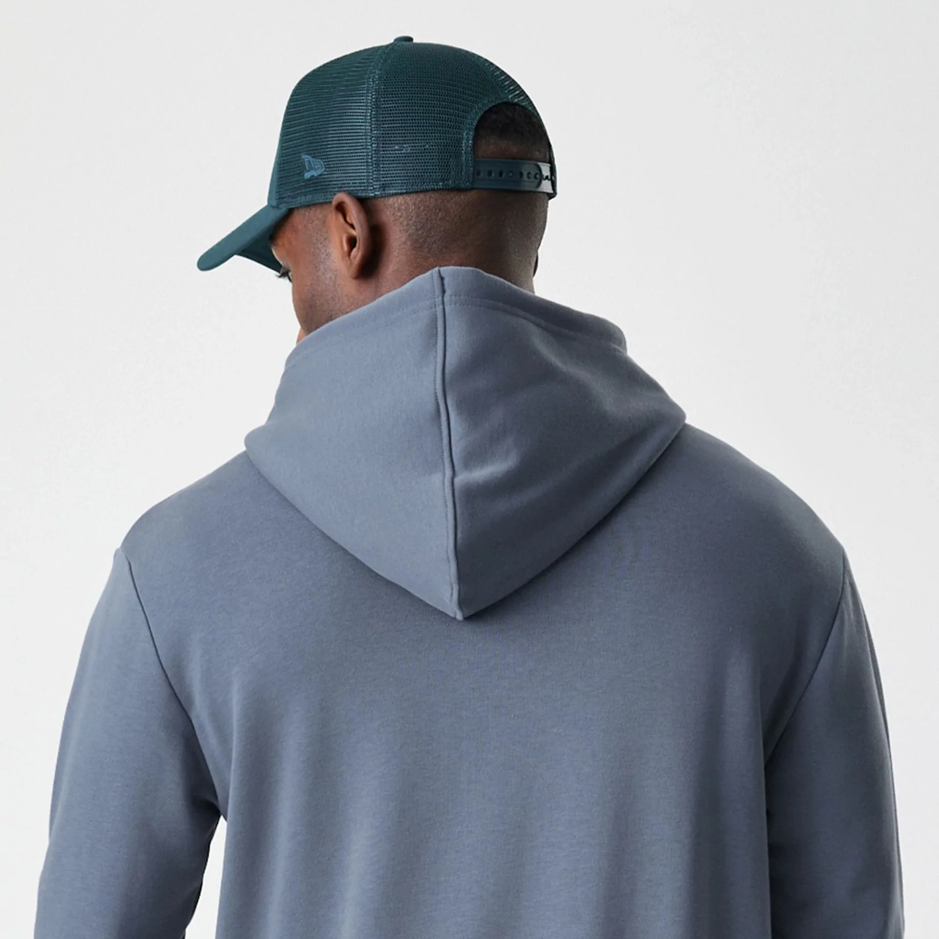 LA Dodgers MLB Midi League Essential Dark Grey Full Zip Hoodie - Image 6