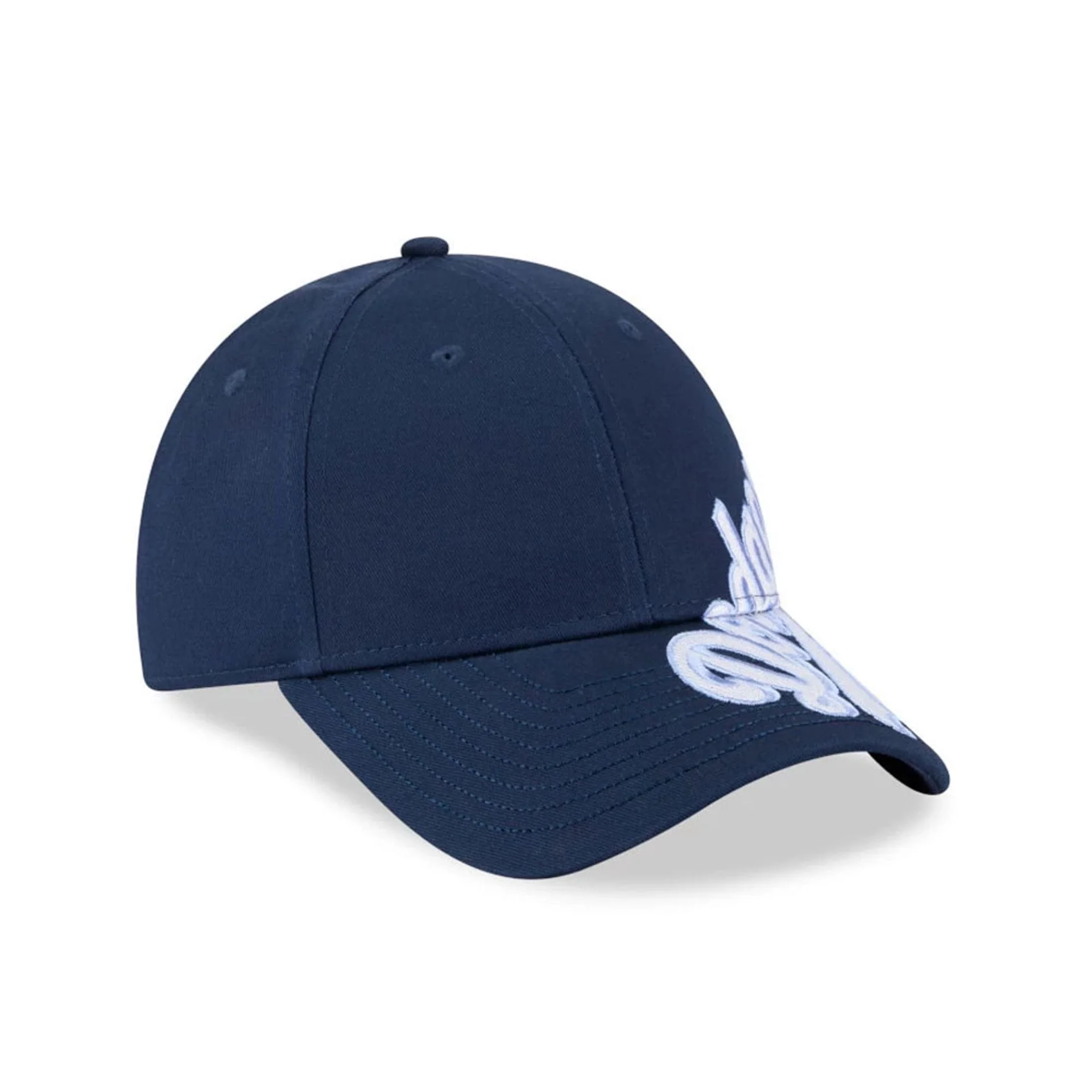 LA Dodgers MLB Mix League Dark Blue 9FORTY Adjustable Cap - Image 3