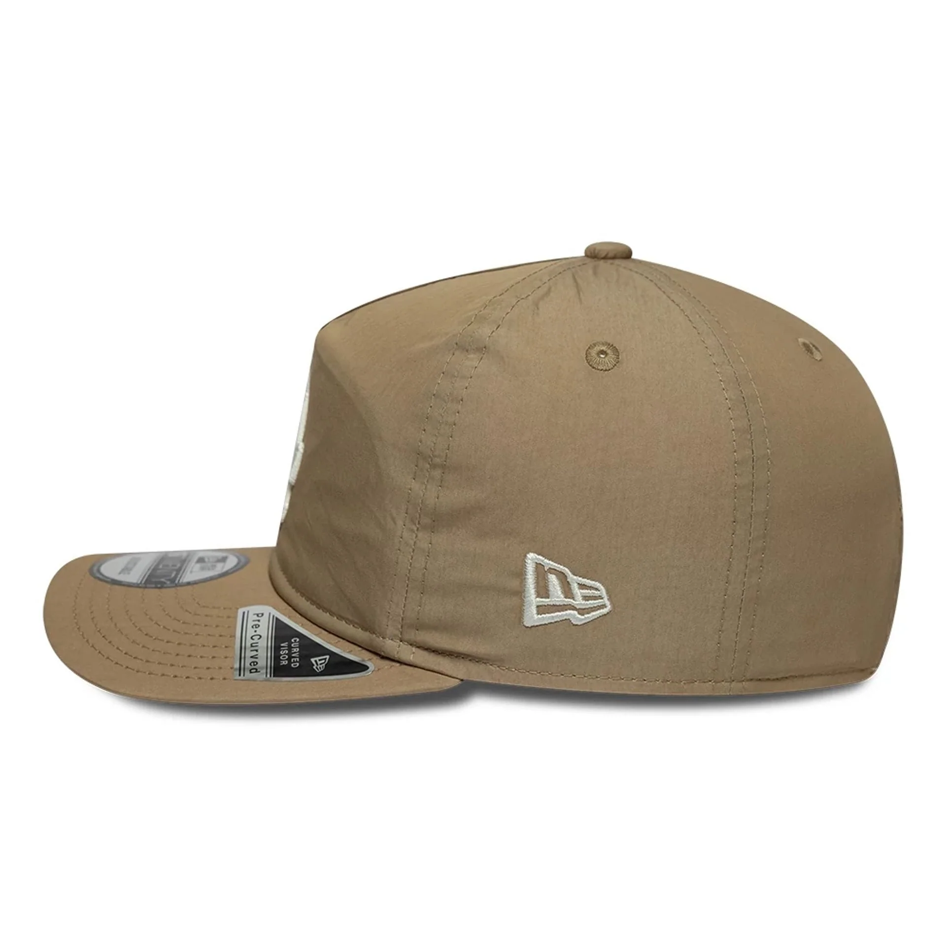 LA Dodgers MLB Nylon Open Beige 19TWENTY Adjustable Cap - Image 5
