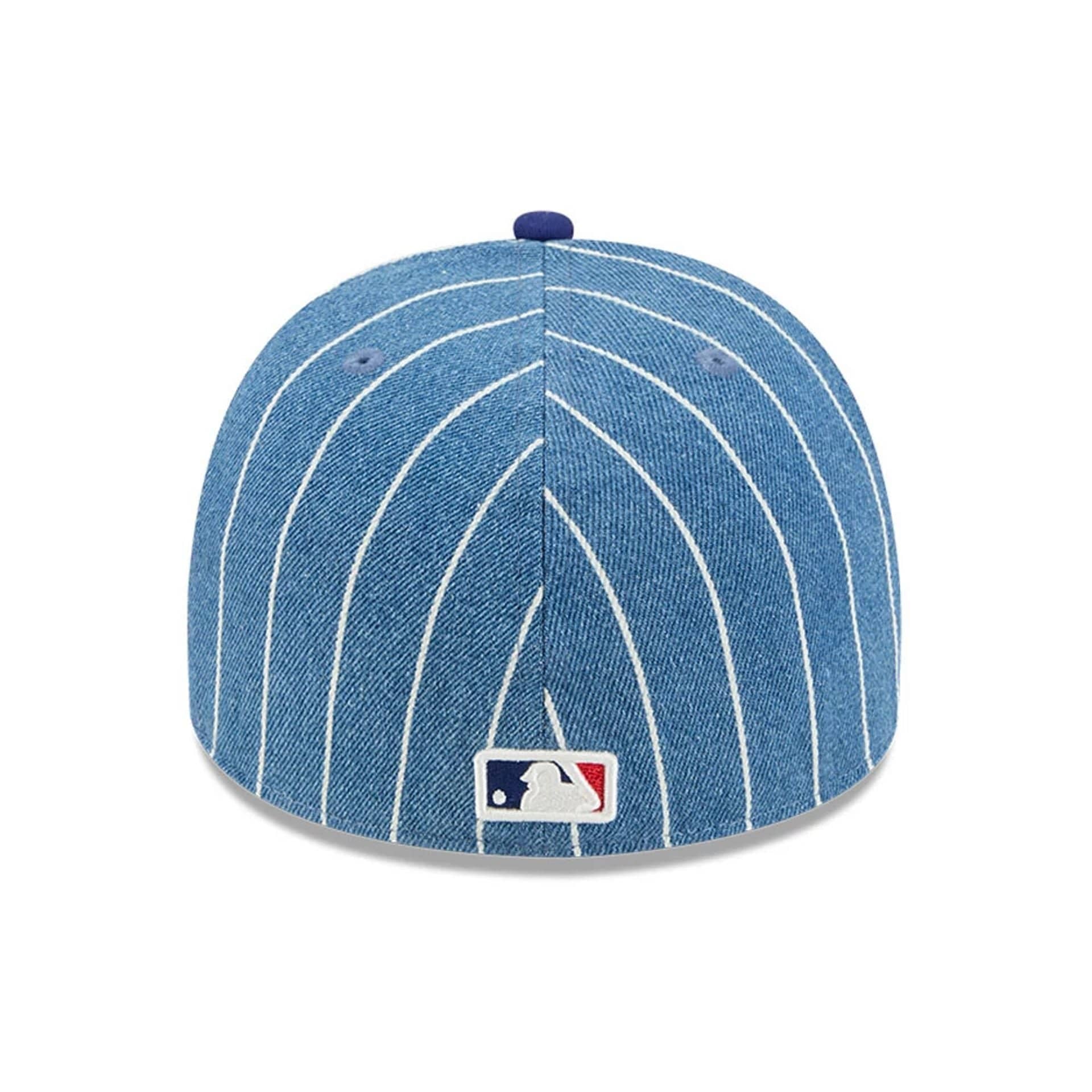 LA Dodgers MLB Parallel Dark Blue 59FIFTY A-Frame Fitted Cap - Image 5