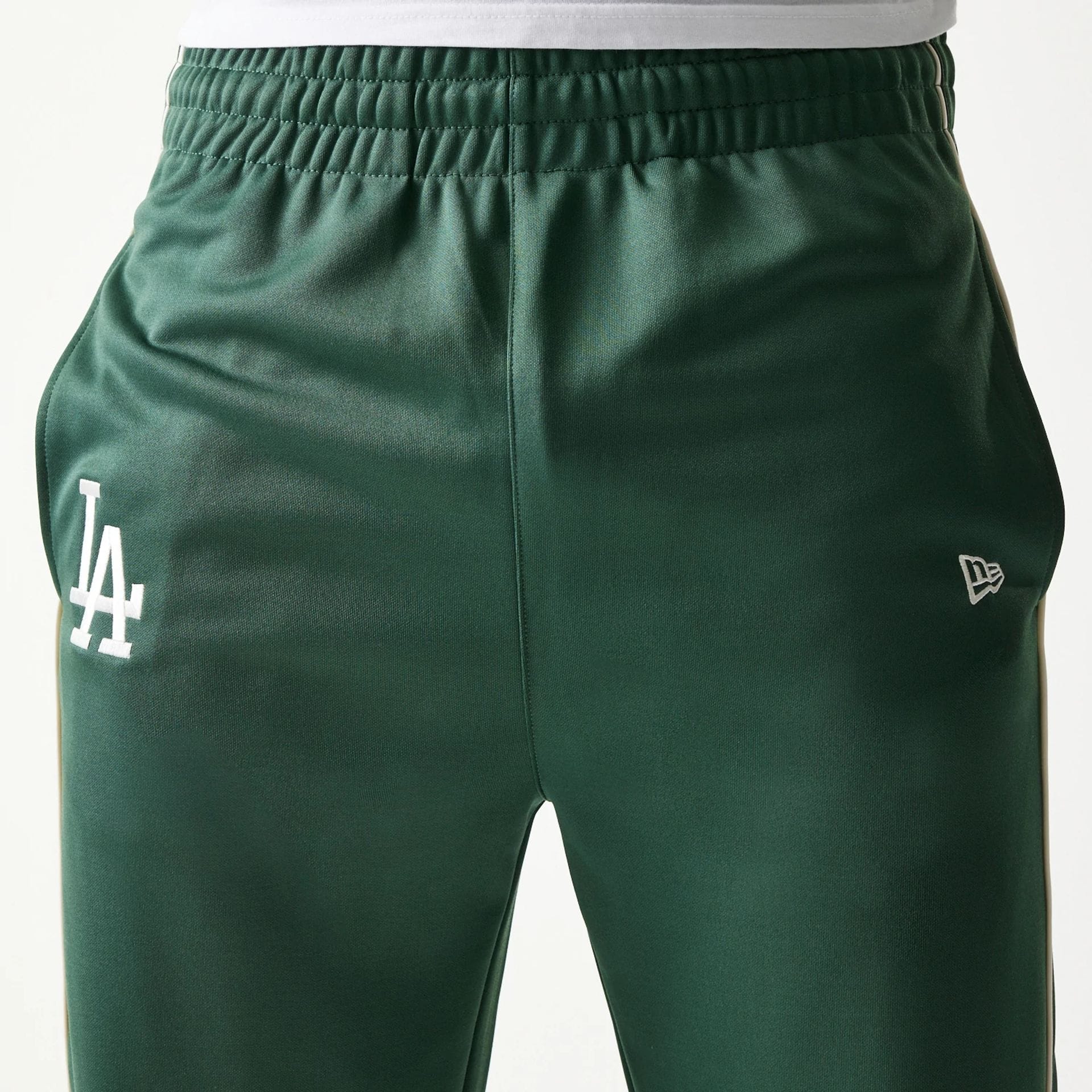 LA Dodgers MLB Piping Dark Green Straight Leg Joggers - Image 5