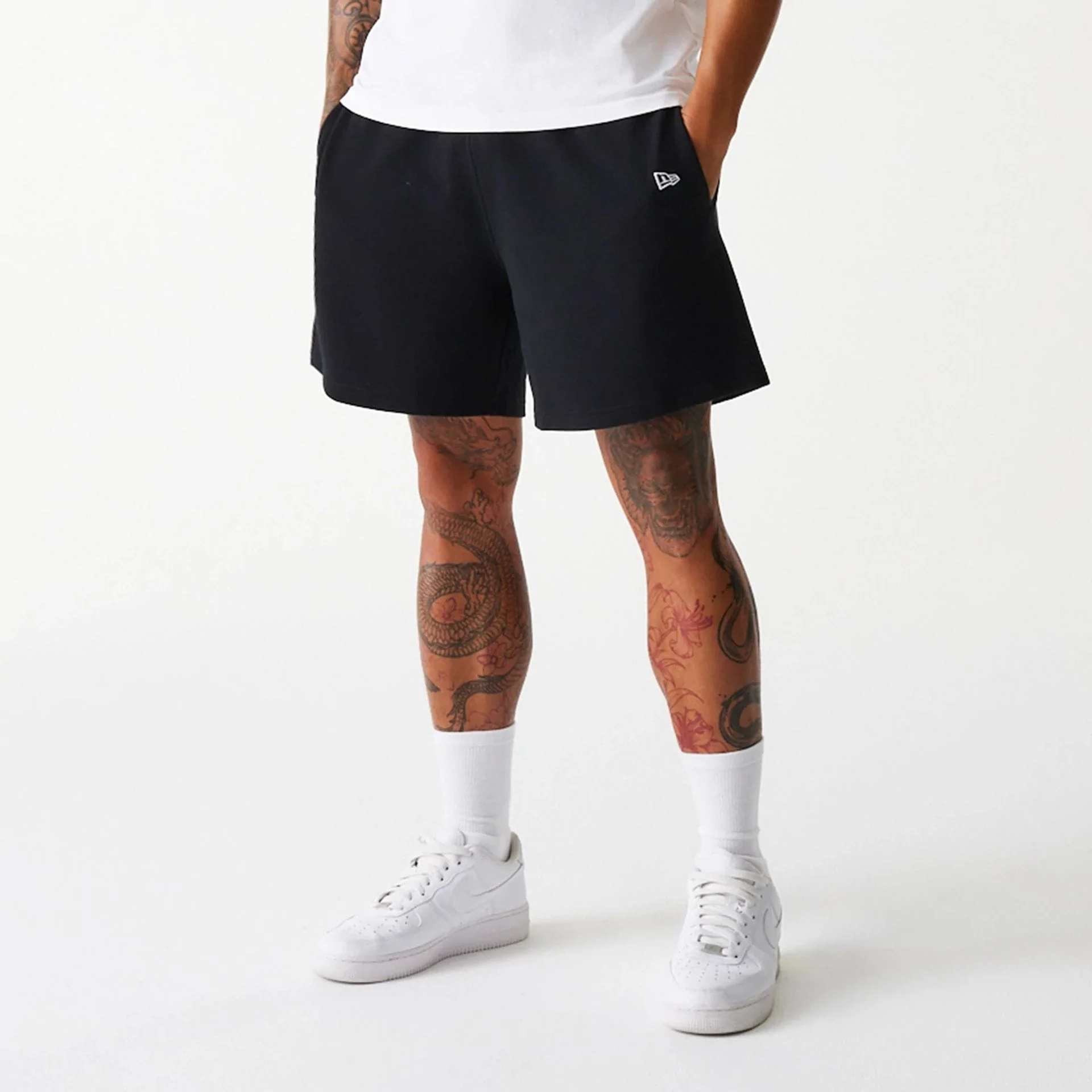 LA Dodgers MLB Pique Black Shorts - Image 7
