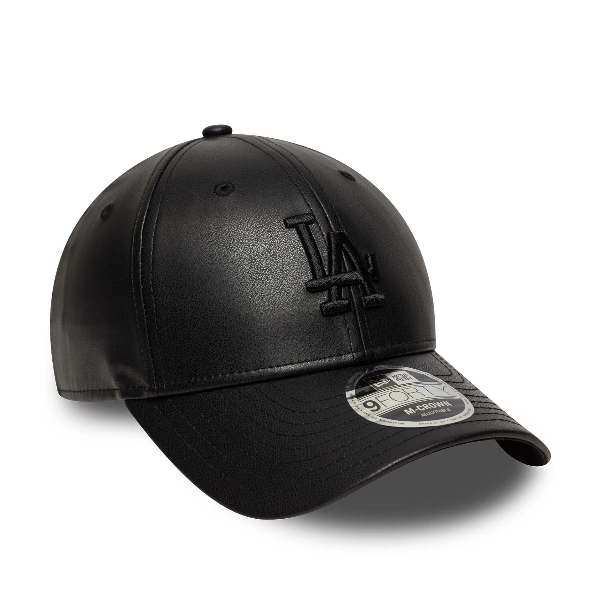 LA Dodgers MLB PU Black 9FORTY M-Crown Adjustable Cap - Image 3