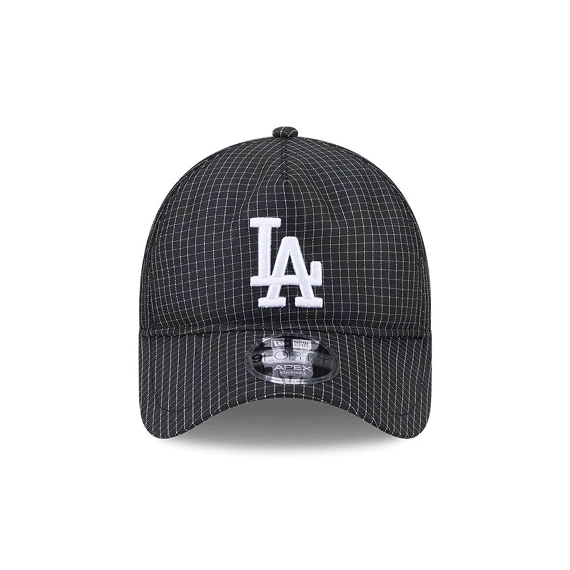 LA Dodgers MLB Quickstrike Black 9FORTY Apex Adjustable Cap - Image 2