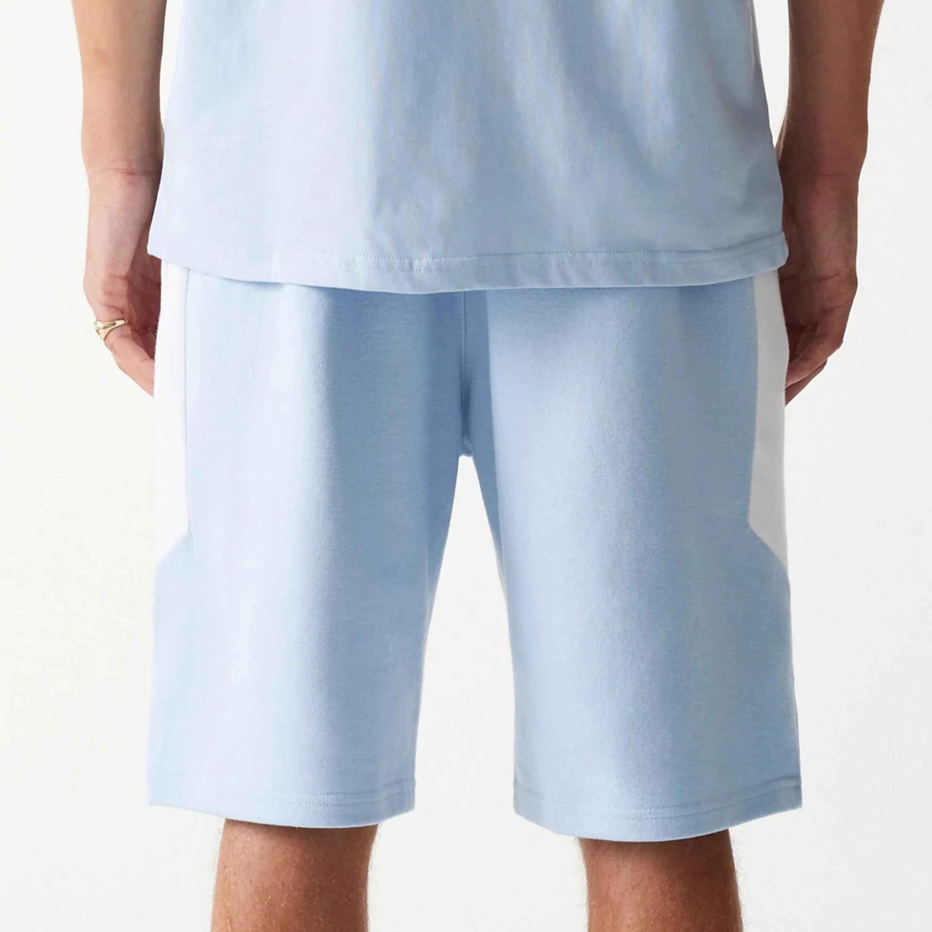 LA Dodgers MLB Raglan Pastel Blue Shorts - Image 6