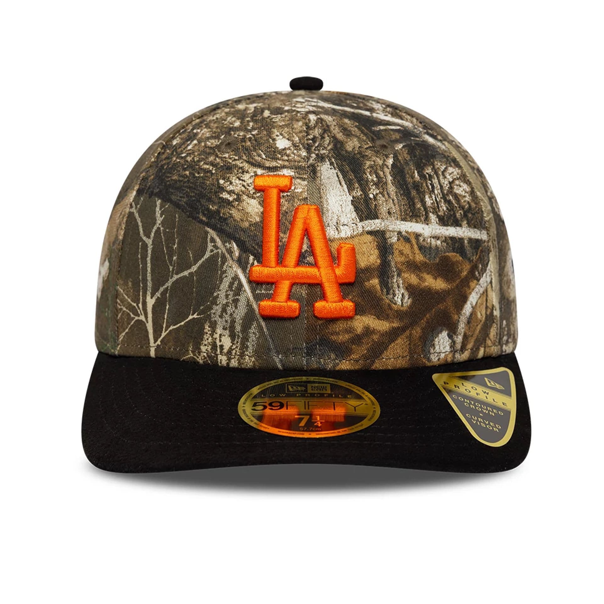 LA Dodgers MLB Realtree Assorted Print Low Profile 59FIFTY Fitted Cap - Image 2