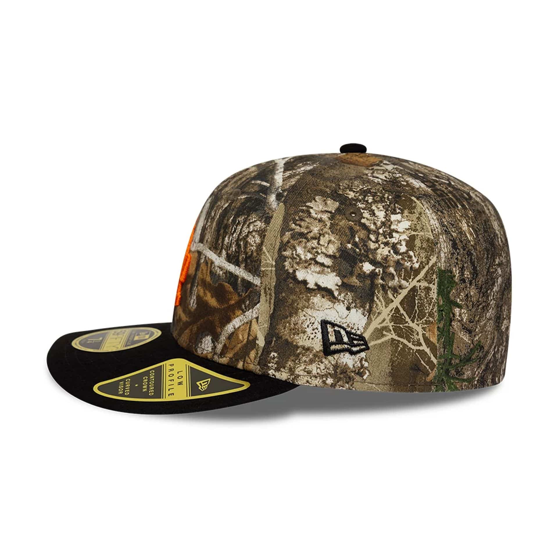 LA Dodgers MLB Realtree Assorted Print Low Profile 59FIFTY Fitted Cap - Image 5