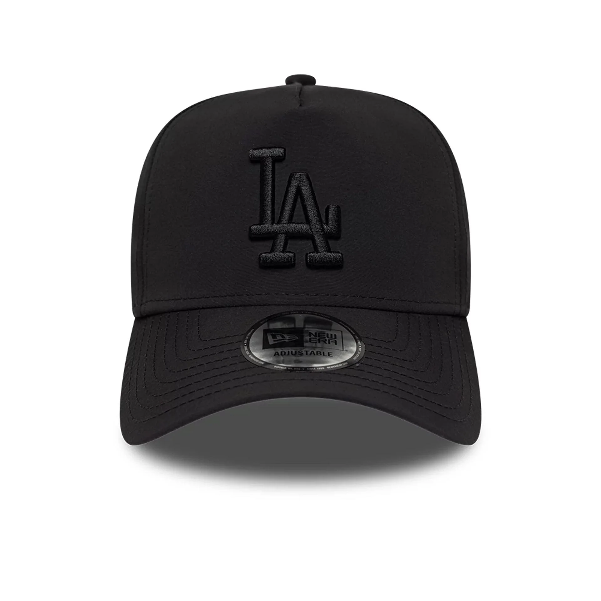 LA Dodgers MLB Recycled Black On Black 9FORTY E-Frame Adjustable Cap - Image 2
