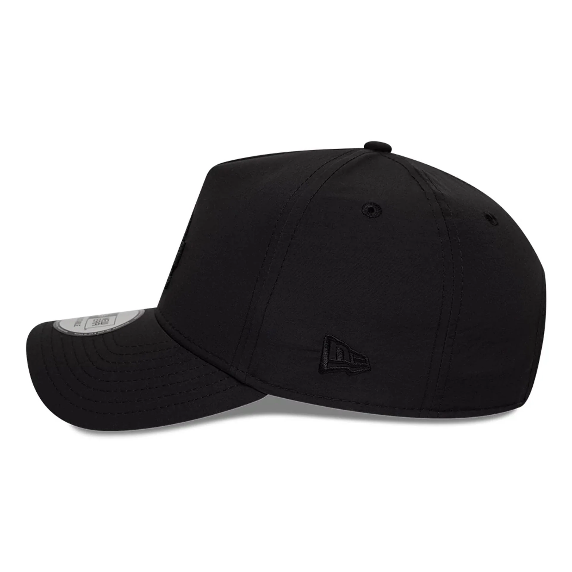 LA Dodgers MLB Recycled Black On Black 9FORTY E-Frame Adjustable Cap - Image 4