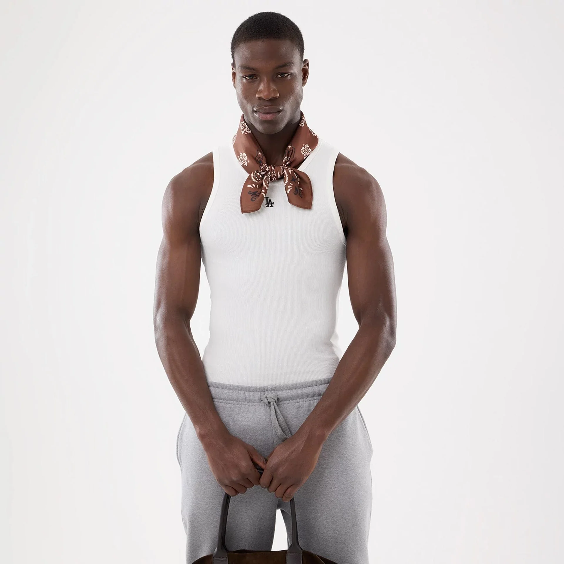 LA Dodgers MLB Rib White Vest - Image 6