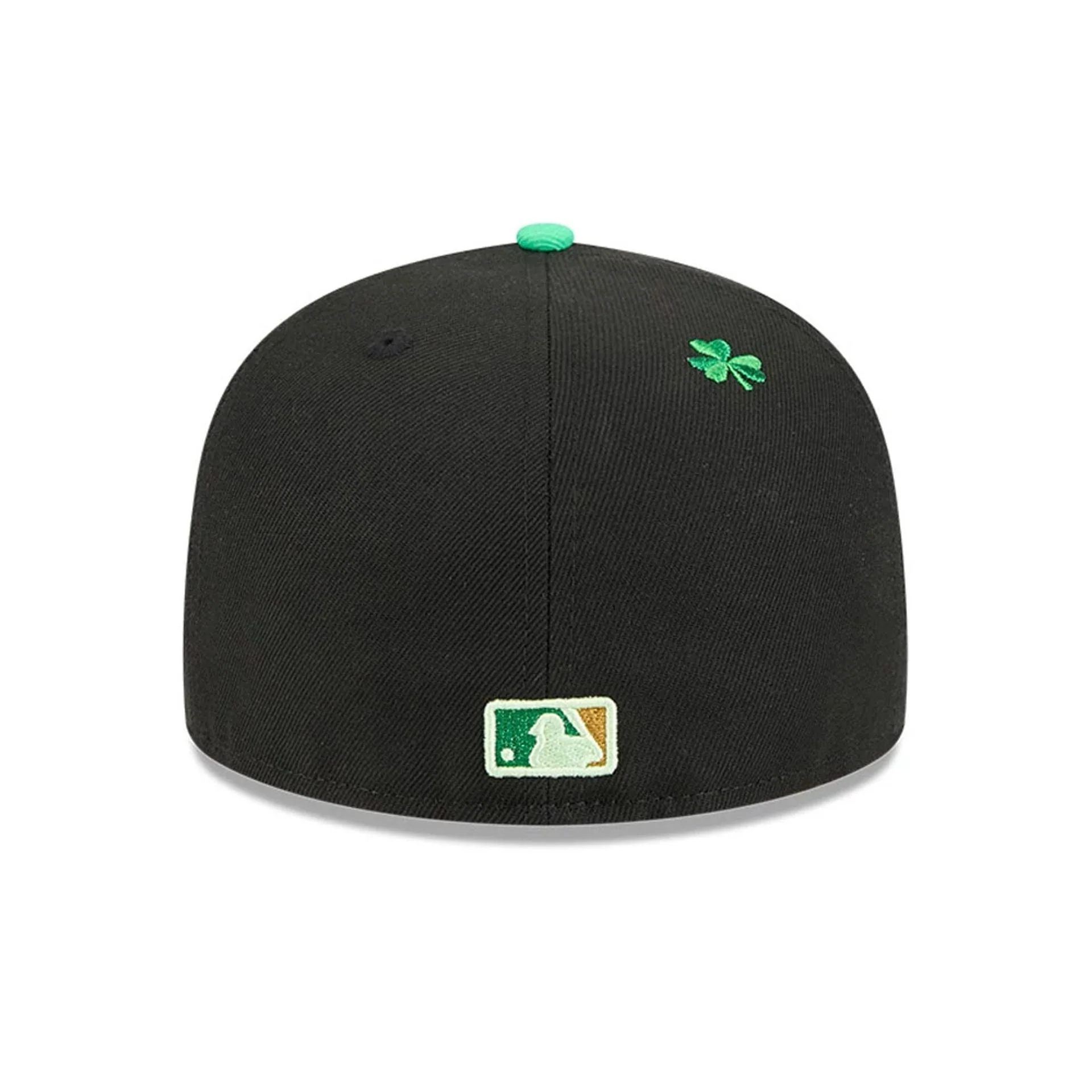 LA Dodgers MLB Saint Patrick's Day Black 59FIFTY Fitted Cap - Image 5