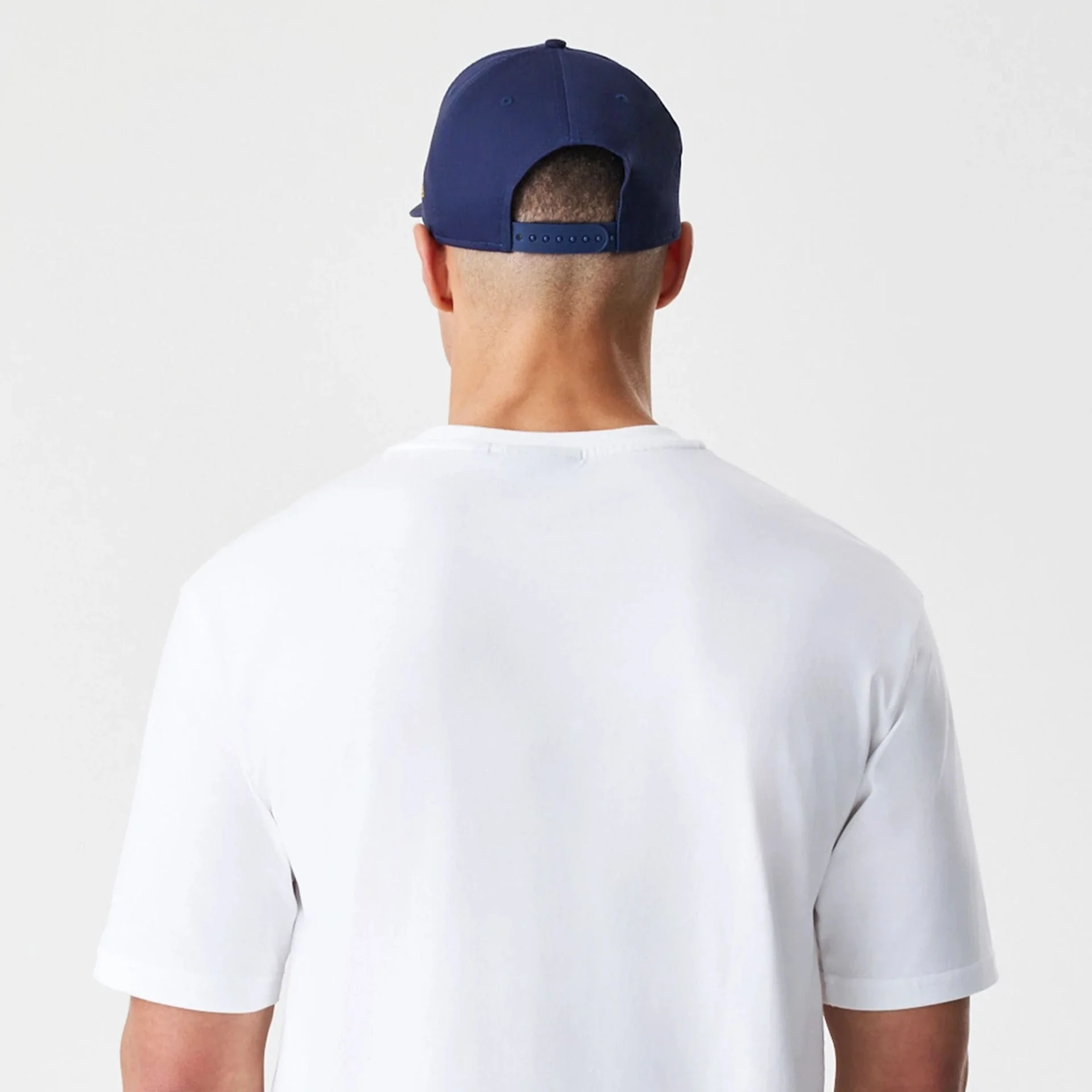 LA Dodgers MLB Script White Oversized T-Shirt - Image 8