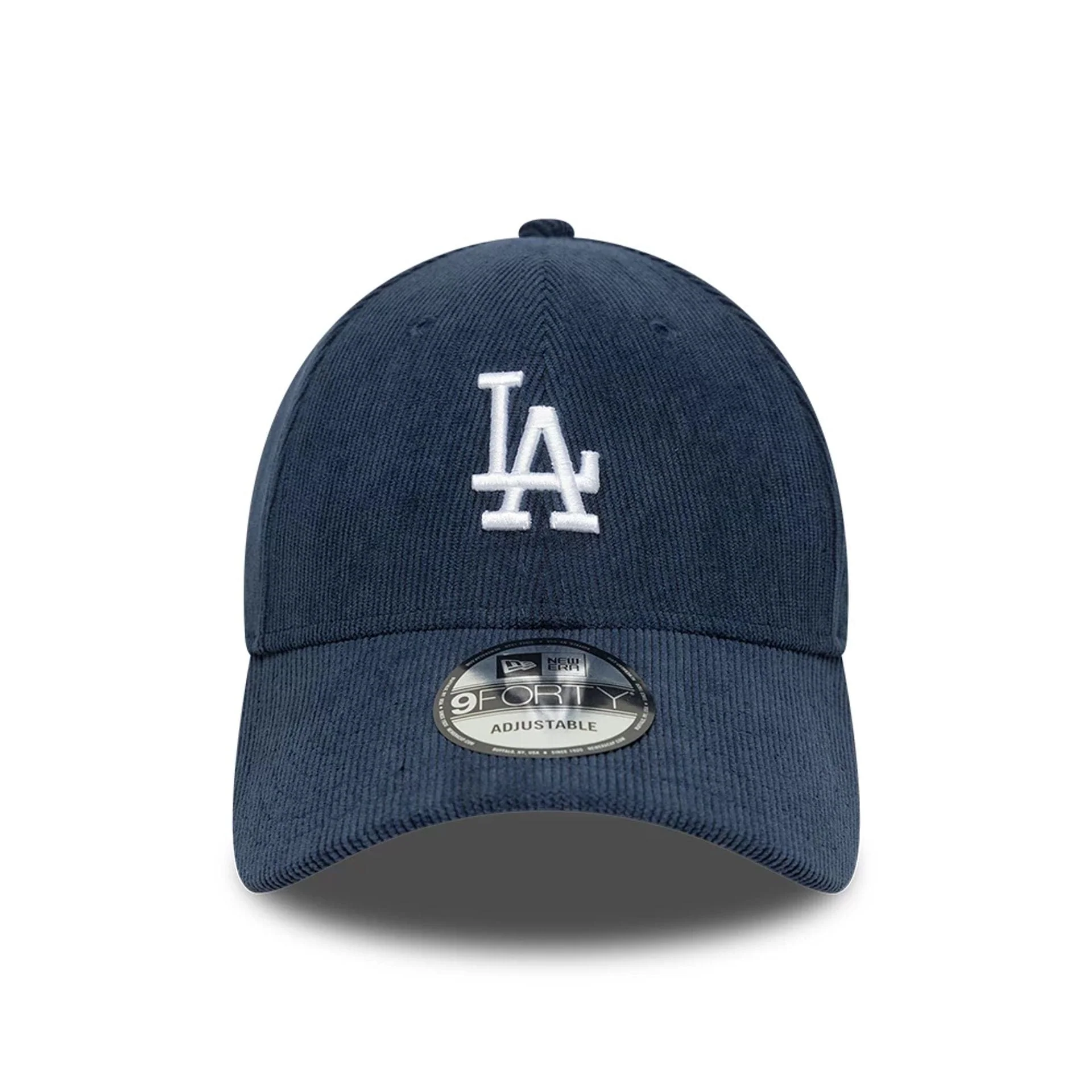 LA Dodgers MLB Soft Cord Navy 9FORTY Adjustable Cap - Image 2