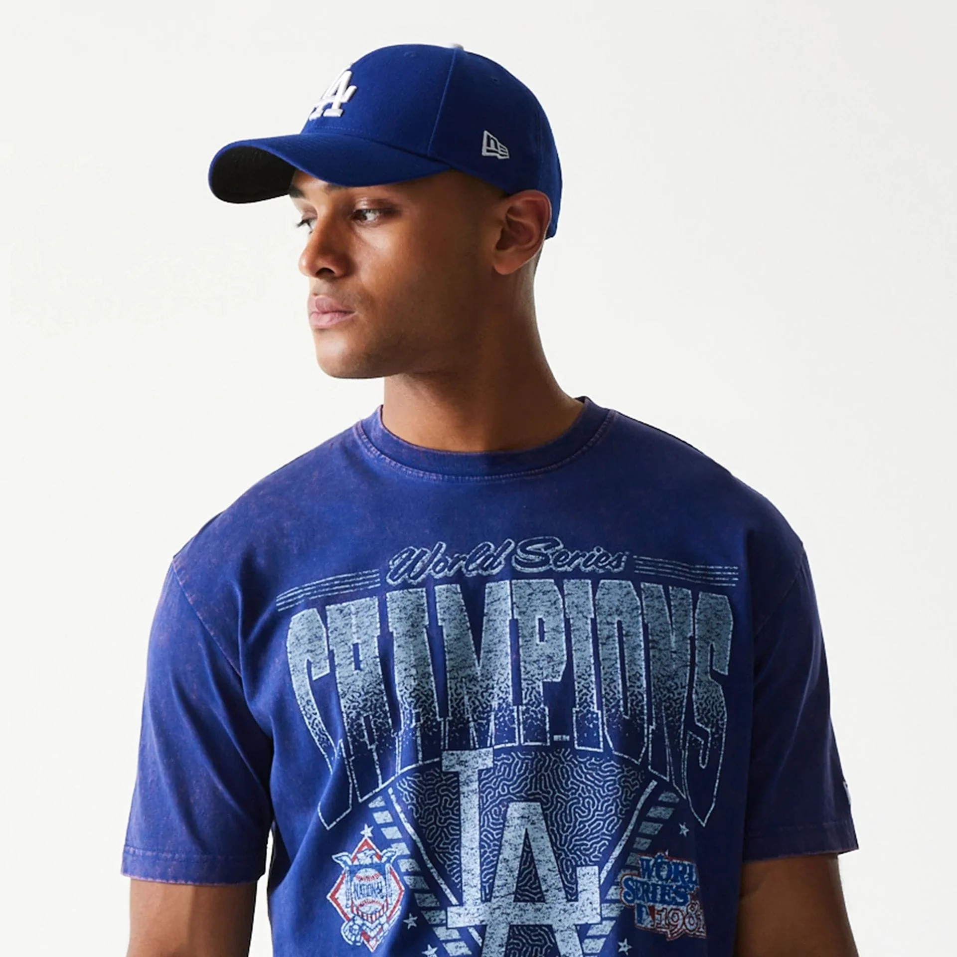 LA Dodgers MLB Sport Classic Dark Blue T-Shirt - Image 6