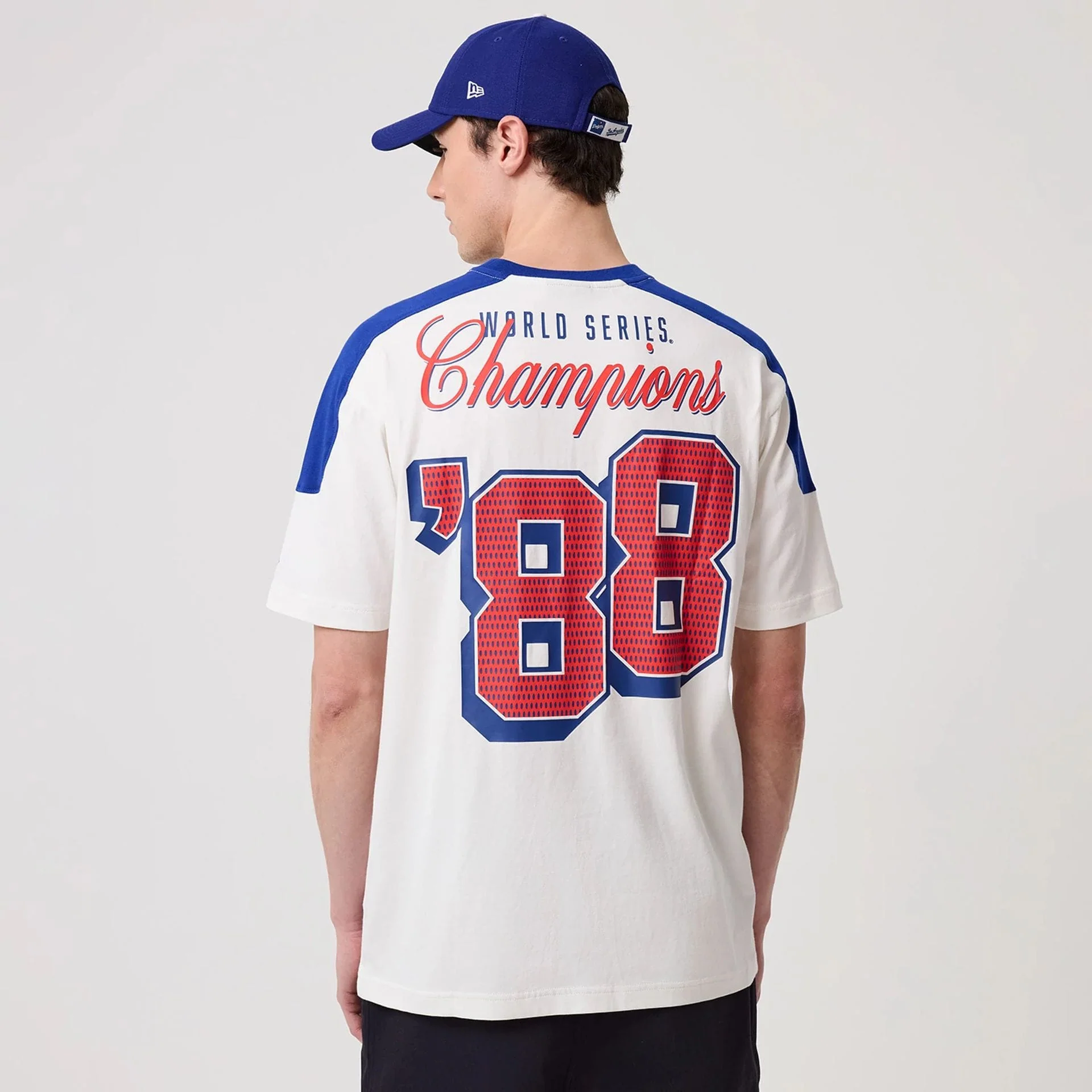 LA Dodgers MLB Sport Classic White T-Shirt - Image 2