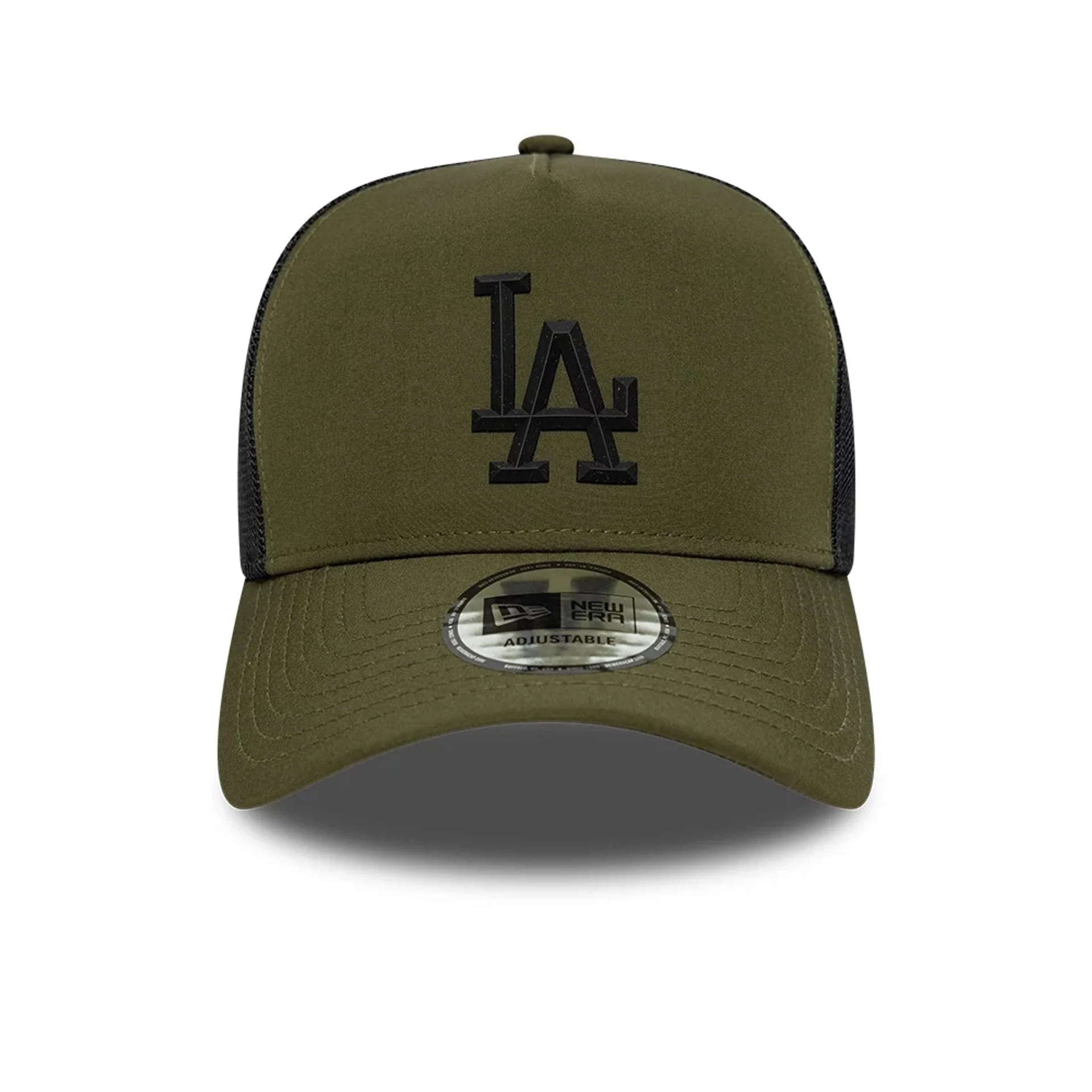 LA Dodgers MLB Sport Dark Green 9FORTY E-Frame Trucker Adjustable Cap - Image 2