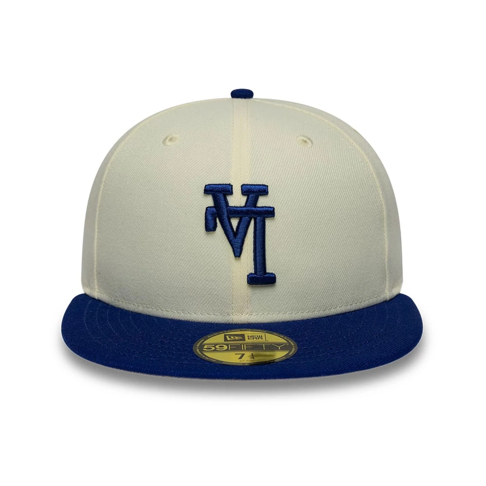 LA Dodgers MLB Upside Down Cream 59FIFTY Fitted Cap - Image 3
