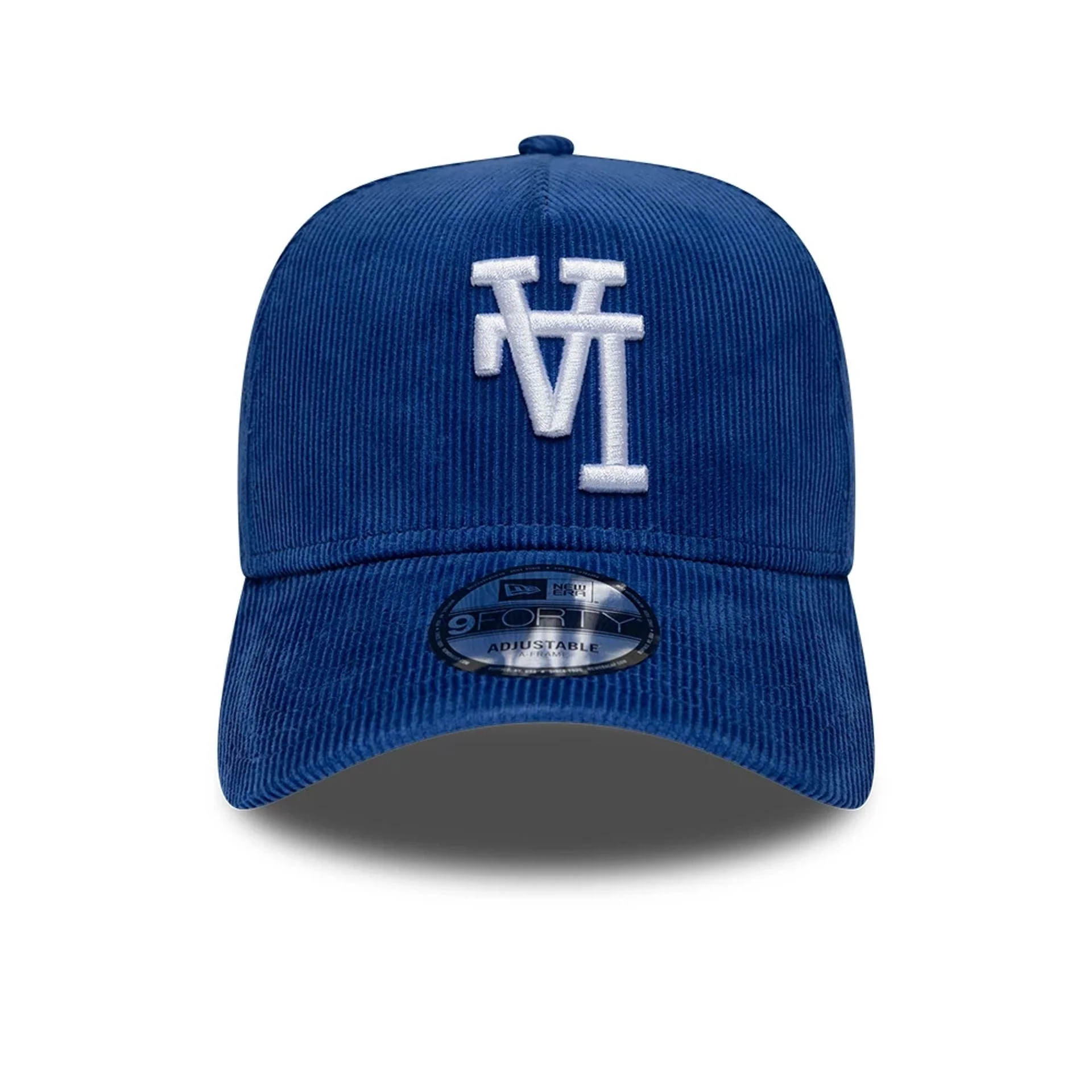LA Dodgers MLB Upside Down Dark Blue 9FORTY A-Frame Cap - Image 3