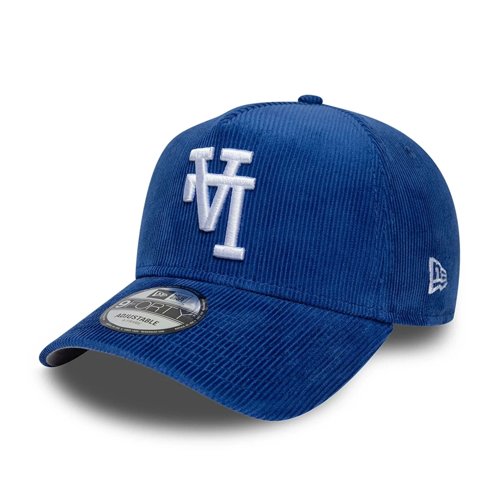 LA Dodgers MLB Upside Down Dark Blue 9FORTY A-Frame Cap - Image 4