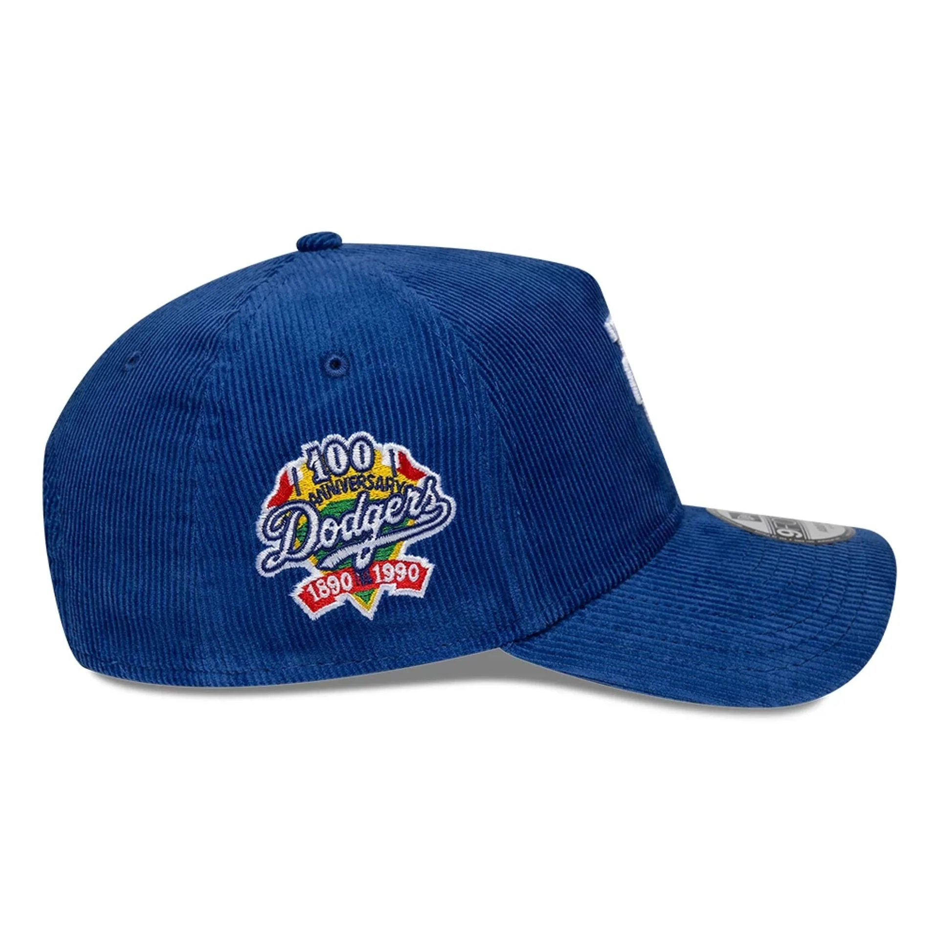 LA Dodgers MLB Upside Down Dark Blue 9FORTY A-Frame Cap - Image 5