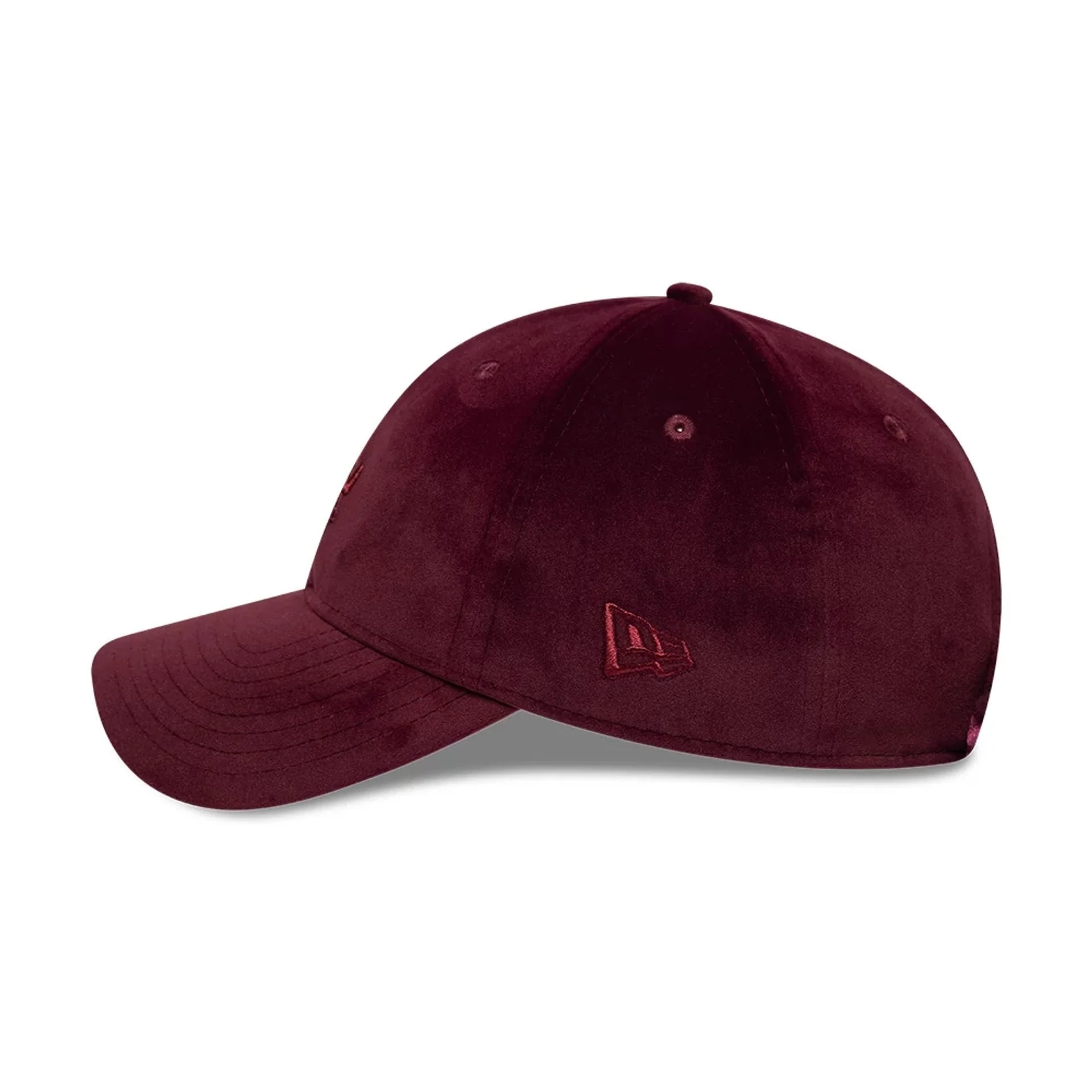 LA Dodgers MLB Velour Dark Purple 9TWENTY Bow Back Adjustable Cap - Image 5