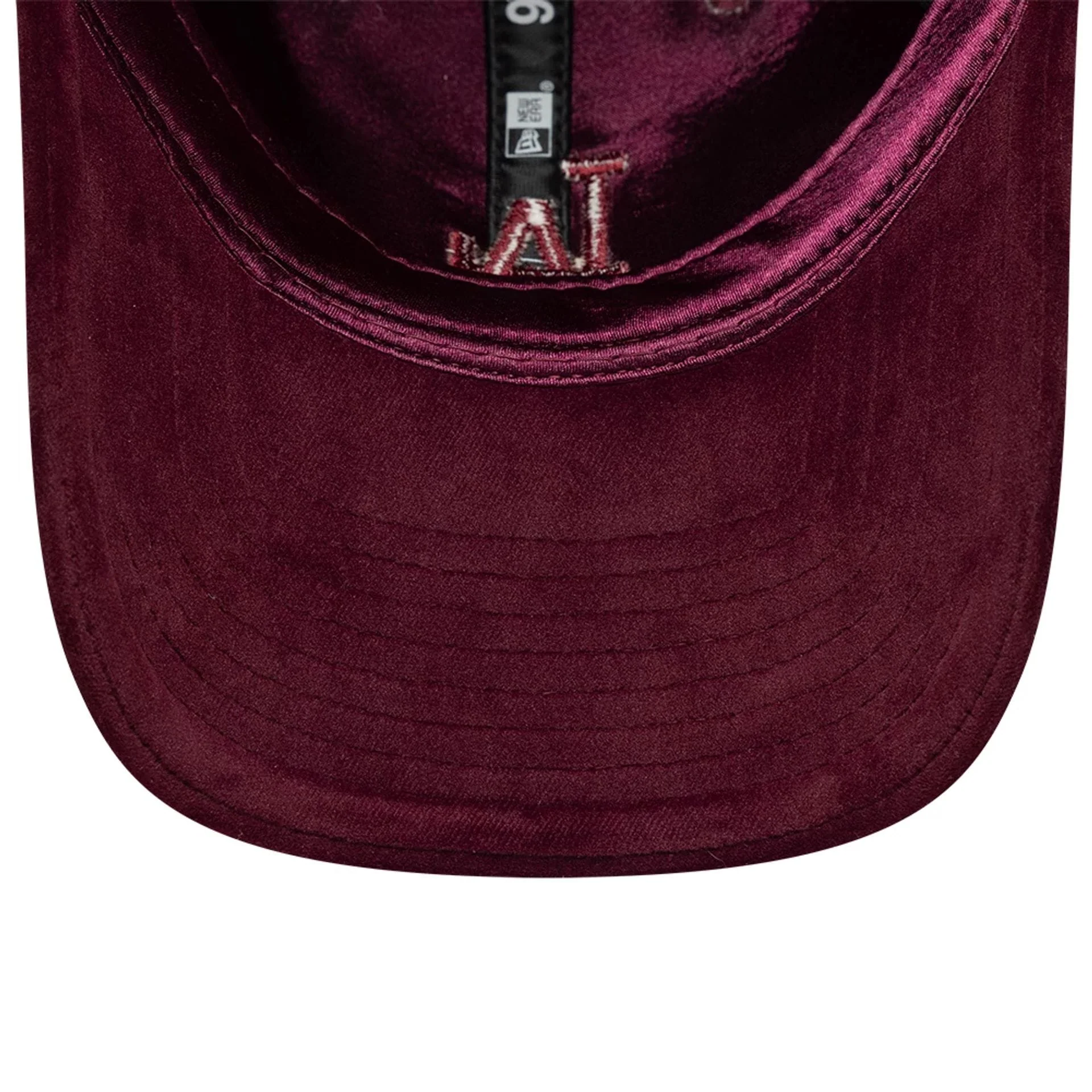 LA Dodgers MLB Velour Dark Purple 9TWENTY Bow Back Adjustable Cap - Image 7