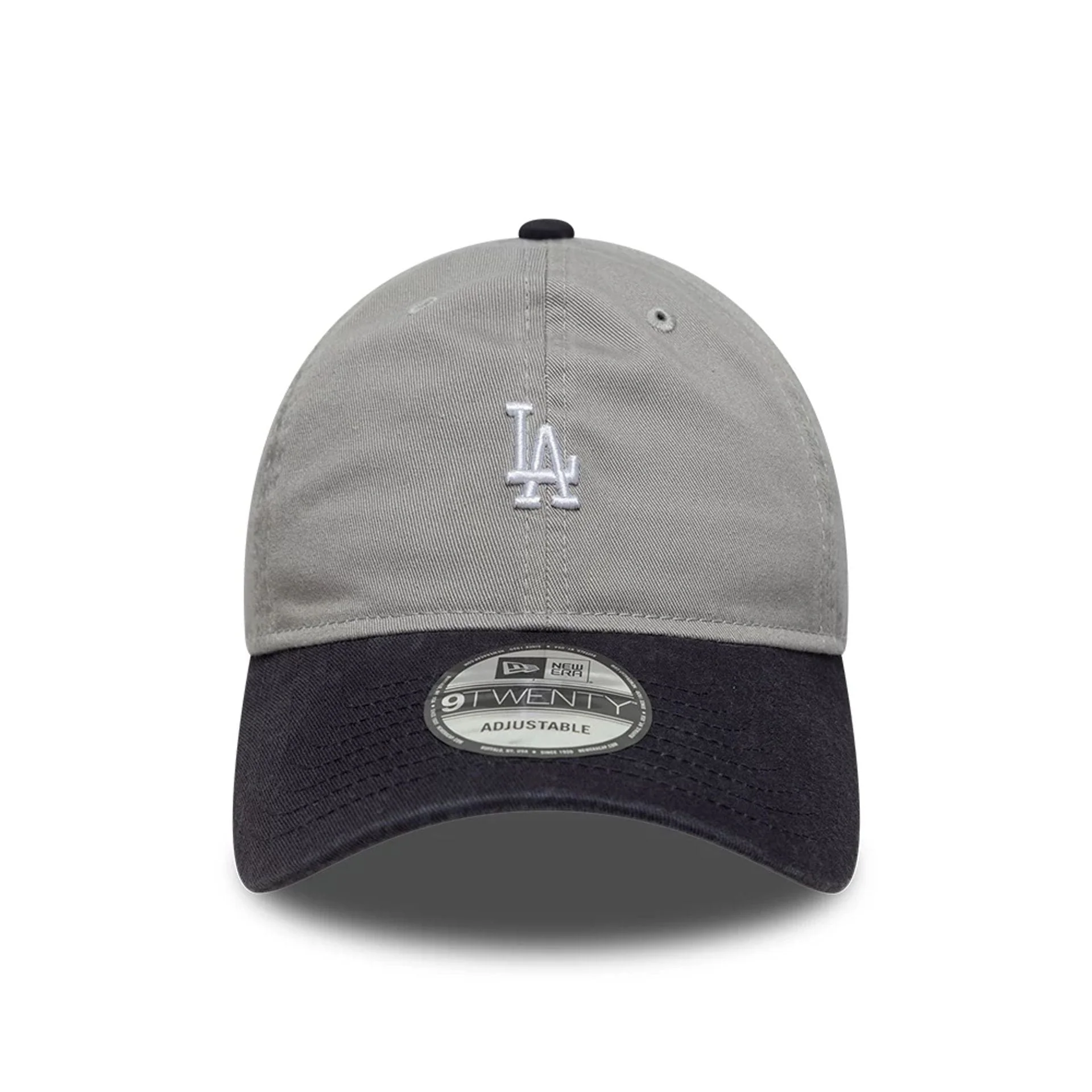 LA Dodgers MLB Washed Contrast Grey 9TWENTY Adjustable Cap - Image 2