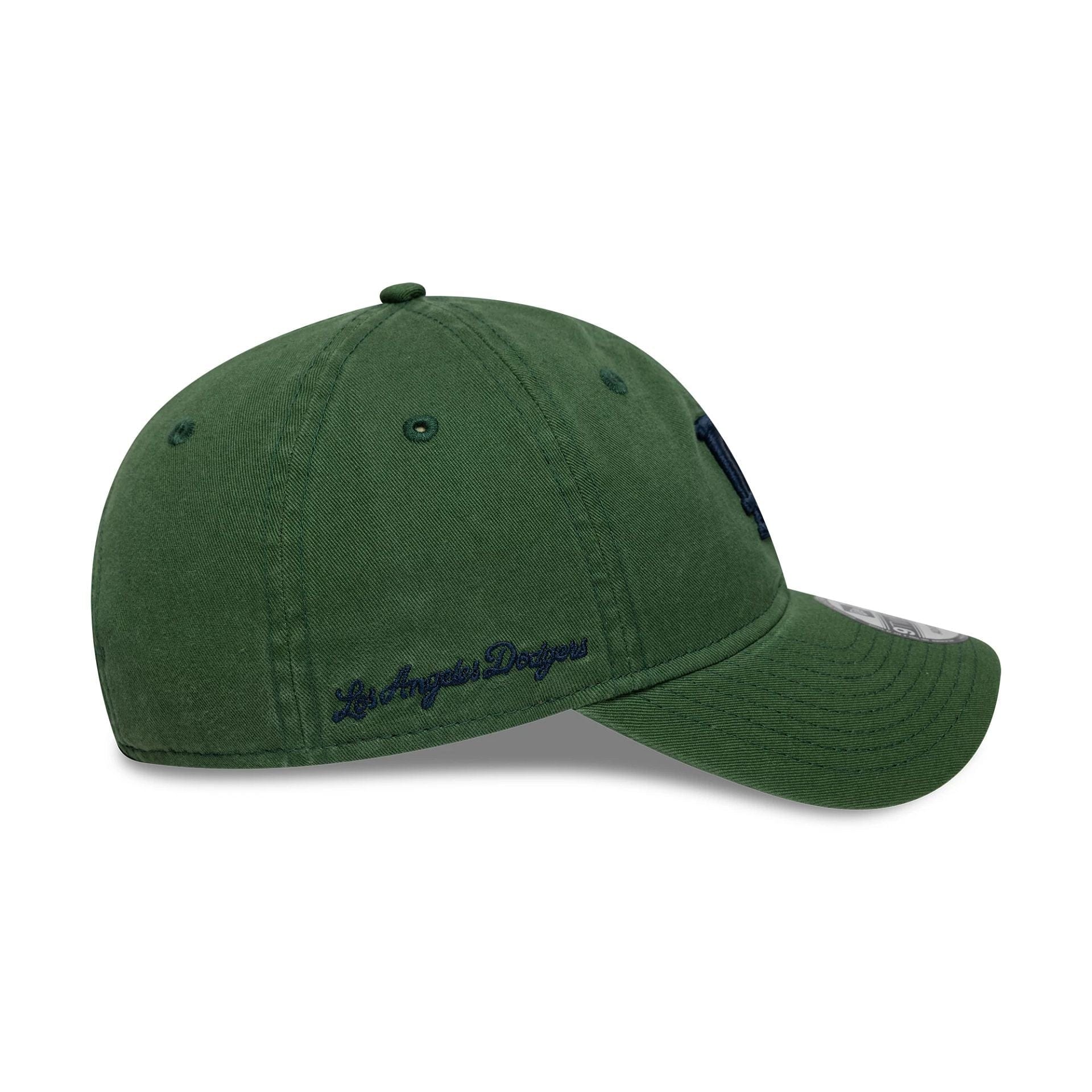 LA Dodgers MLB Washed Script Dark Green 9TWENTY Cap - Image 6