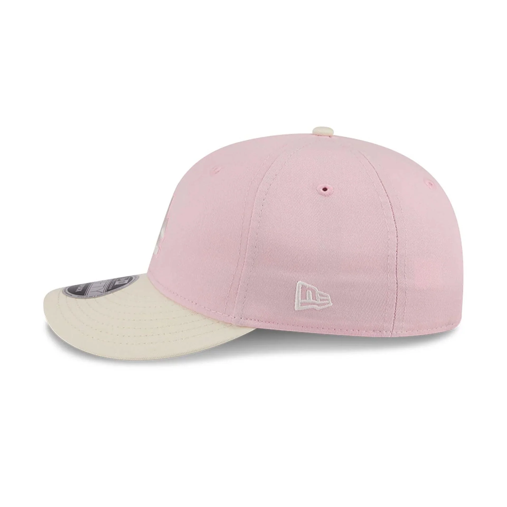 LA Dodgers MLB Washed Tie Dye Pastel Pink 9FIFTY Snapback Adjustable Cap - Image 5
