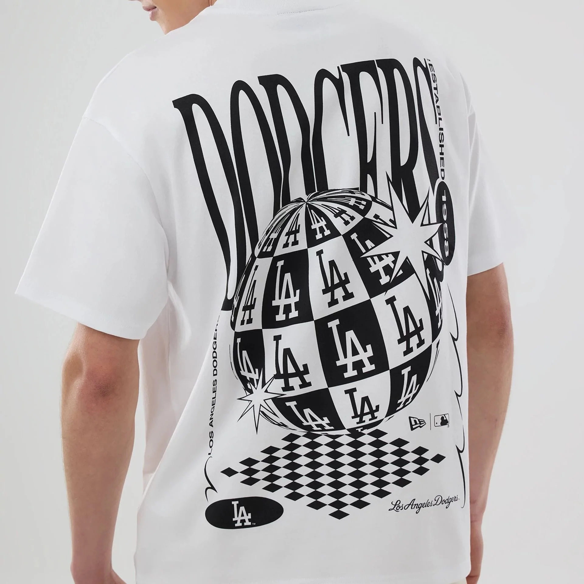 LA Dodgers MLB White T-Shirt - Image 3