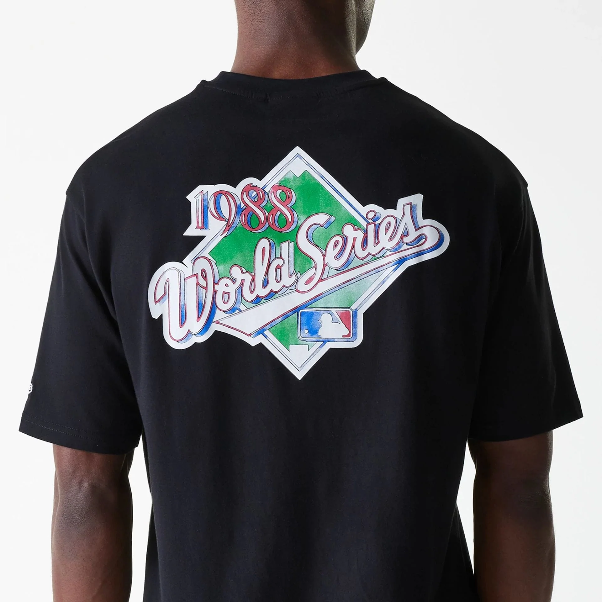 LA Dodgers MLB World Series Black Oversized T-Shirt - Image 4