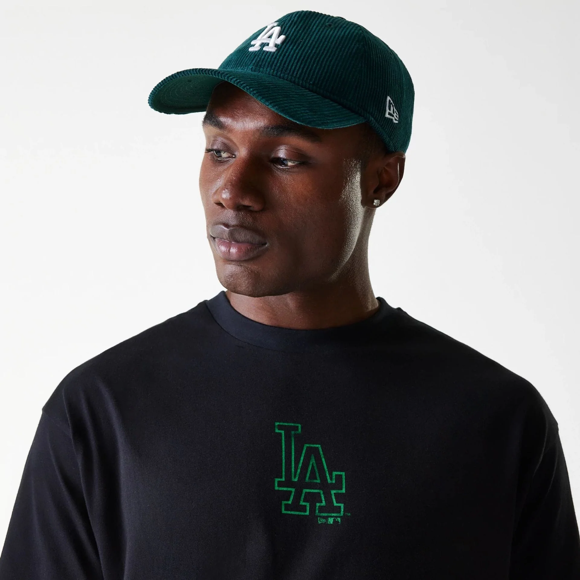LA Dodgers MLB World Series Black Oversized T-Shirt - Image 5