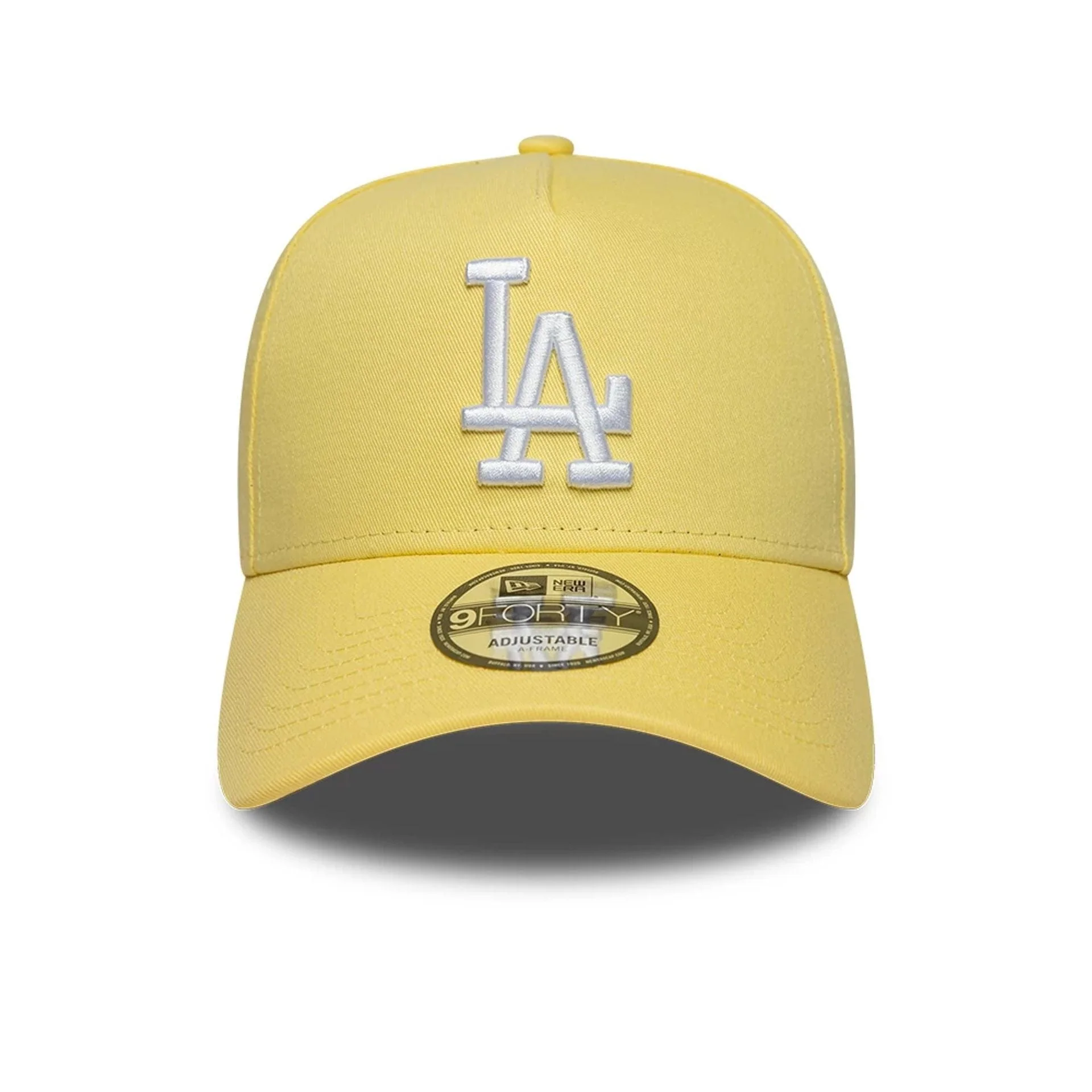 LA Dodgers MLB Yellow 9FORTY A-Frame Adjustable Cap - Image 2