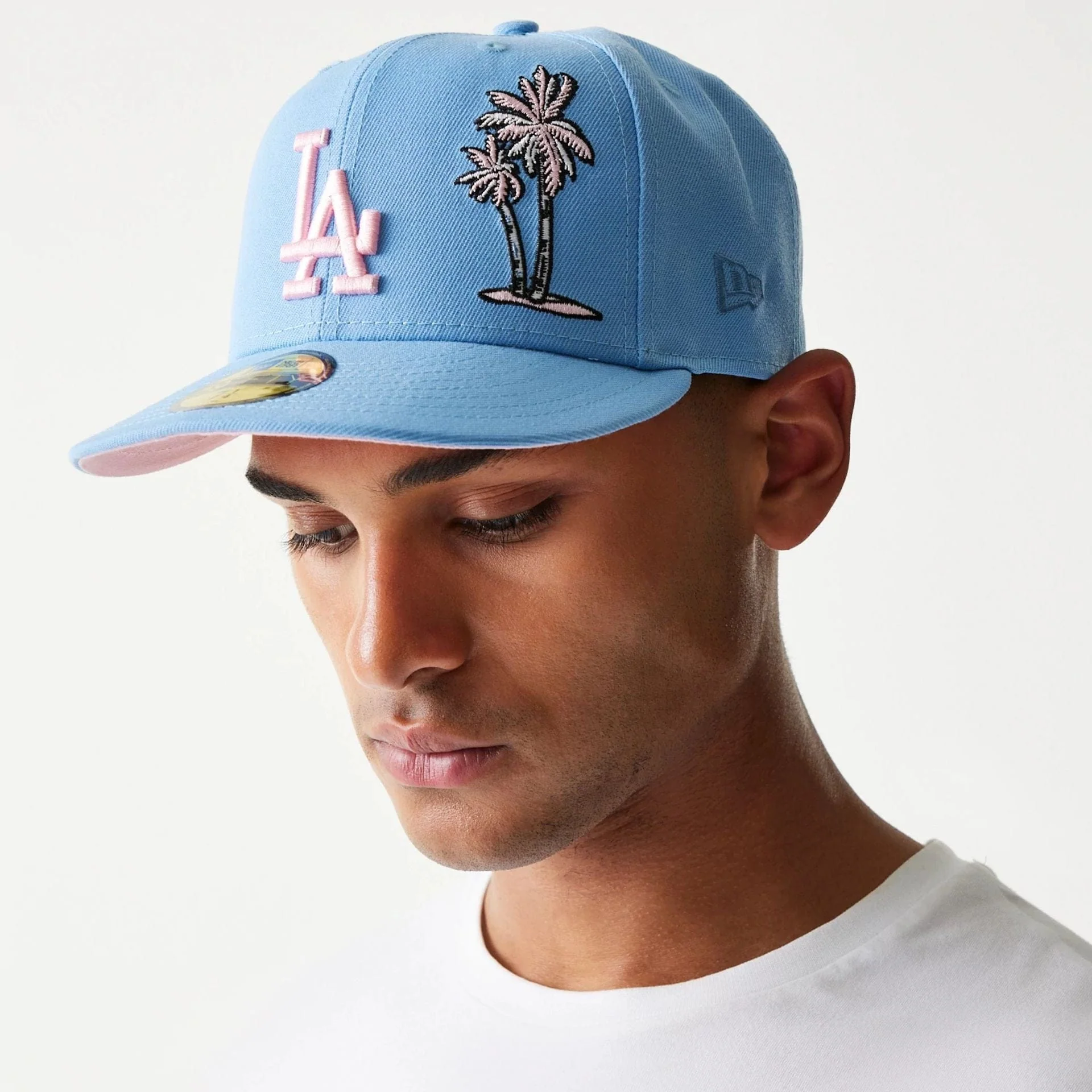 LA Dodgers Palm Taco Blue 59FIFTY Cap - Image 3