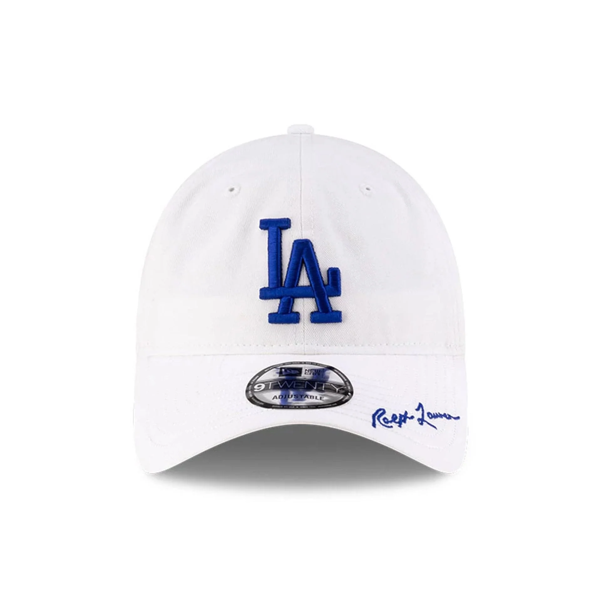 LA Dodgers Ralph Lauren X MLB Open White 9TWENTY Adjustable Cap - Image 2