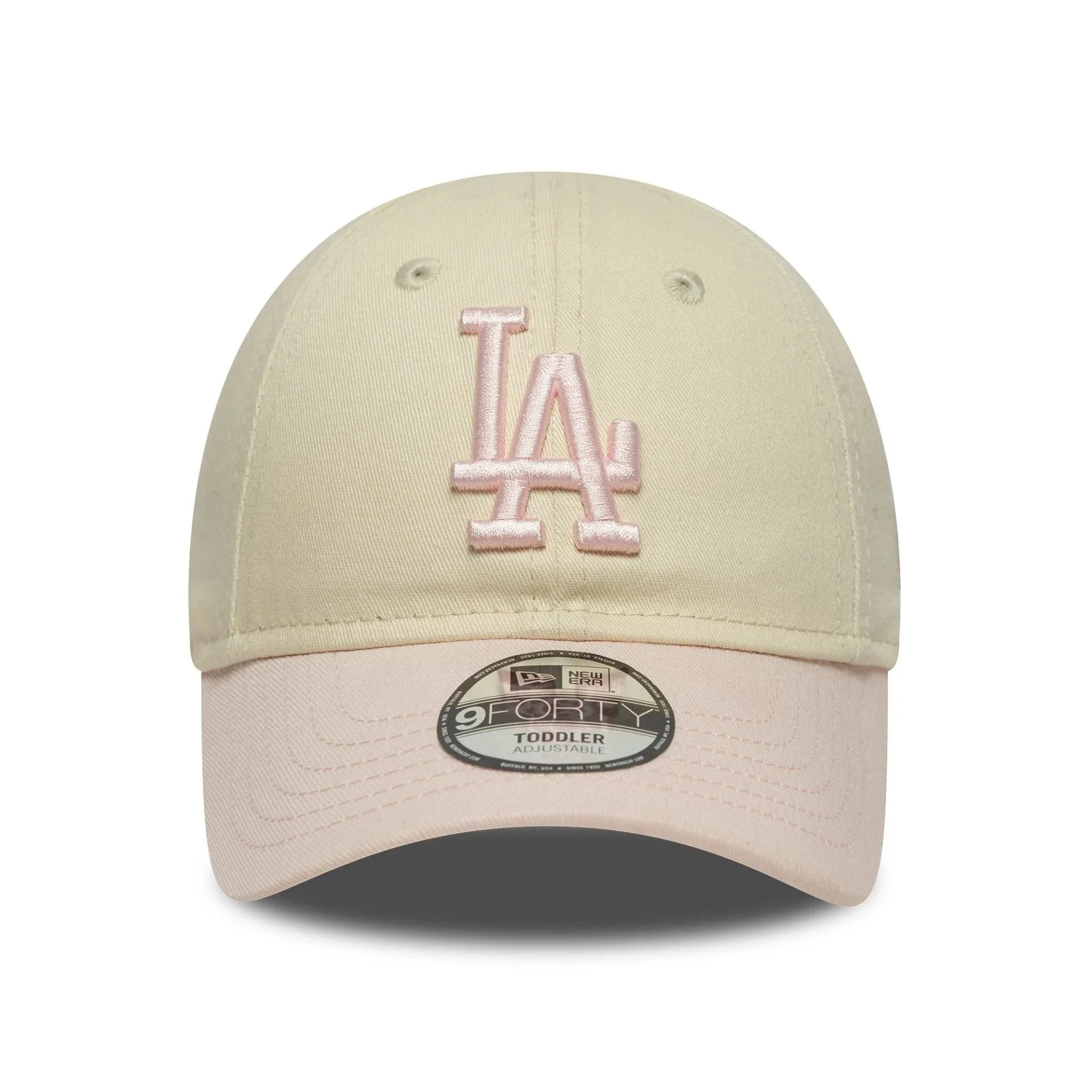LA Dodgers Toddler MLB League Essential Light Beige 9FORTY Cap - Image 2