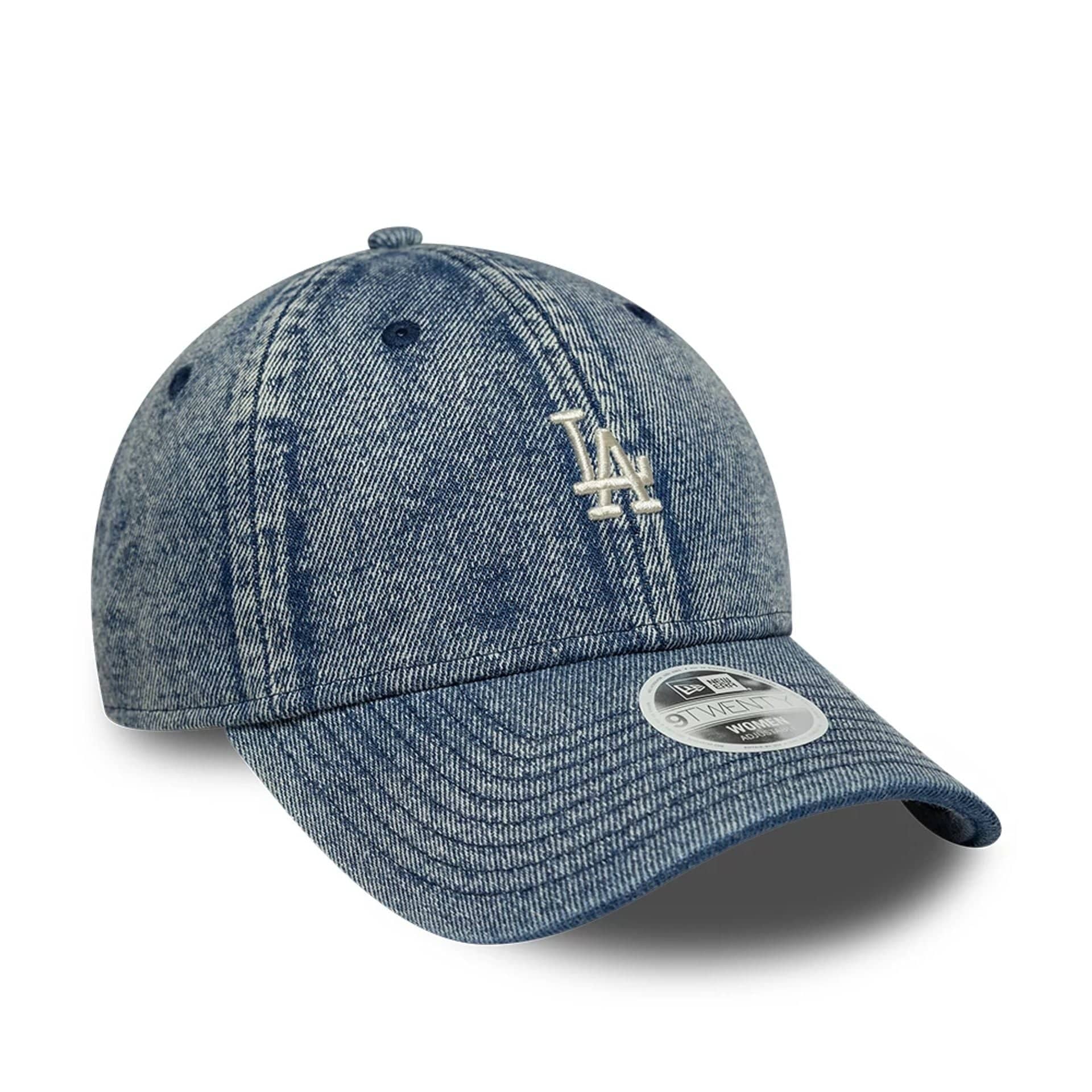 LA Dodgers Womens MLB Denim Blue 9TWENTY Adjustable Cap - Image 3