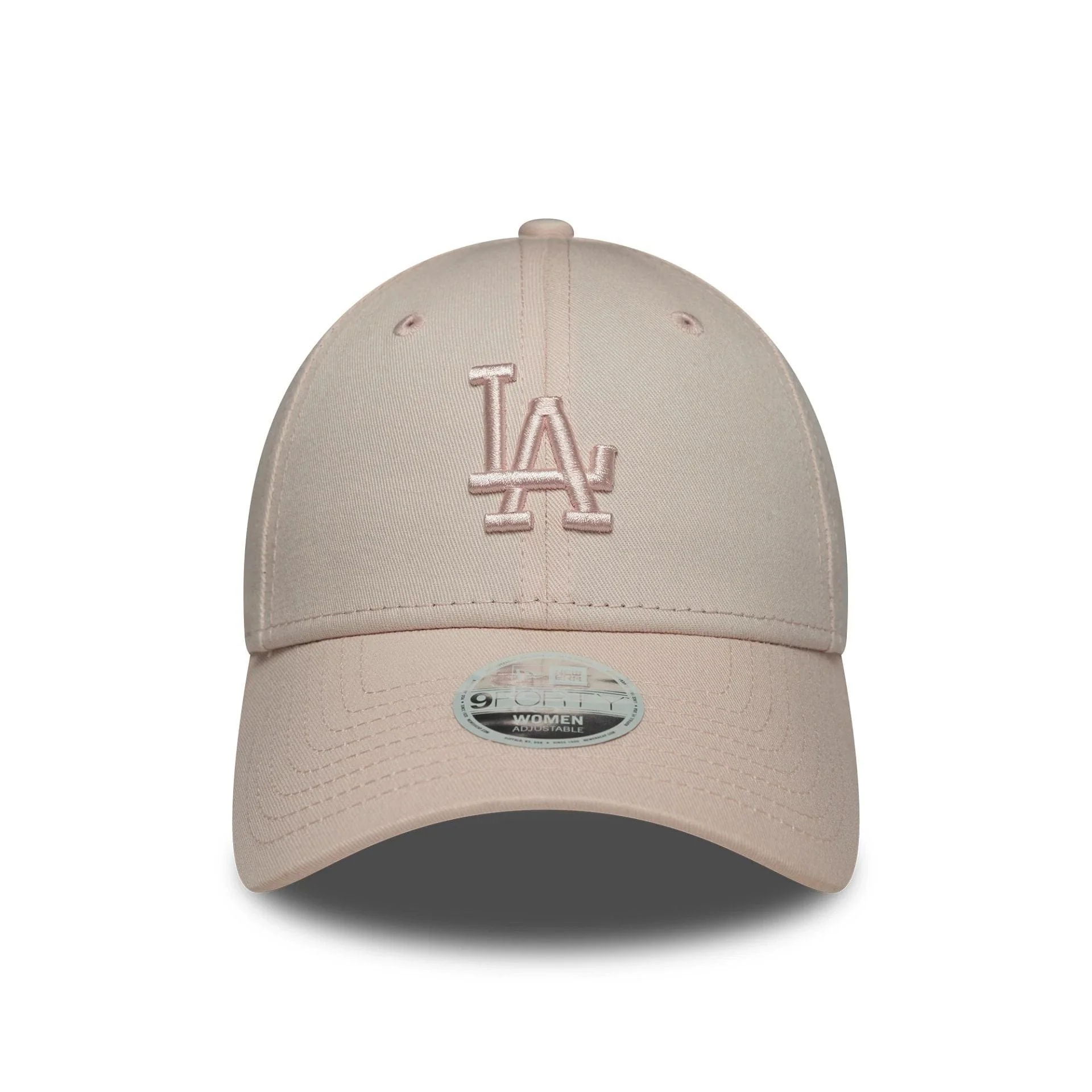 LA Dodgers Womens MLB Midi Pastel Pink 9FORTY Cap - Image 2