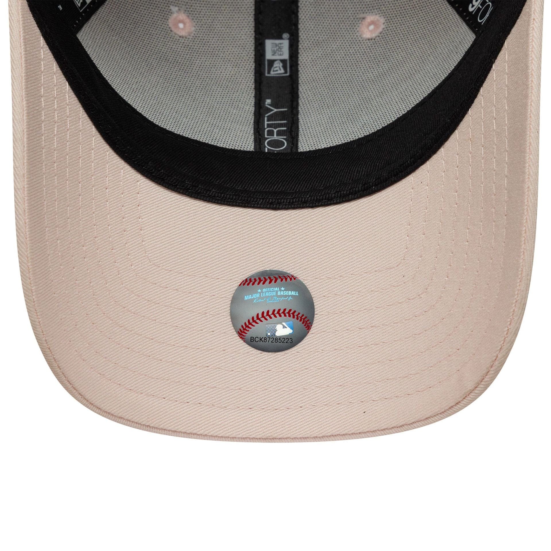 LA Dodgers Womens MLB Midi Pastel Pink 9FORTY Cap - Image 5