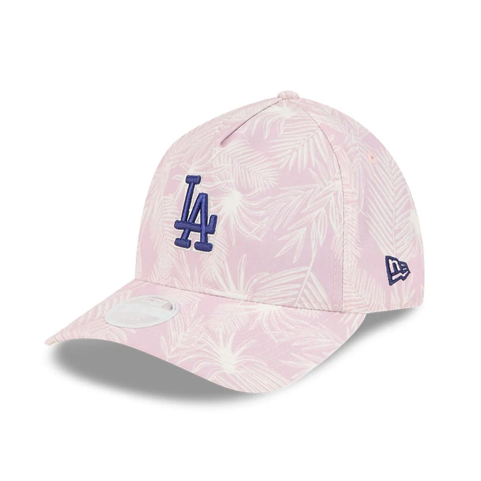 LA Dodgers Womens MLB Pastel Pastel Pink 9TWENTY A-Frame Adjustable Cap - Image 4