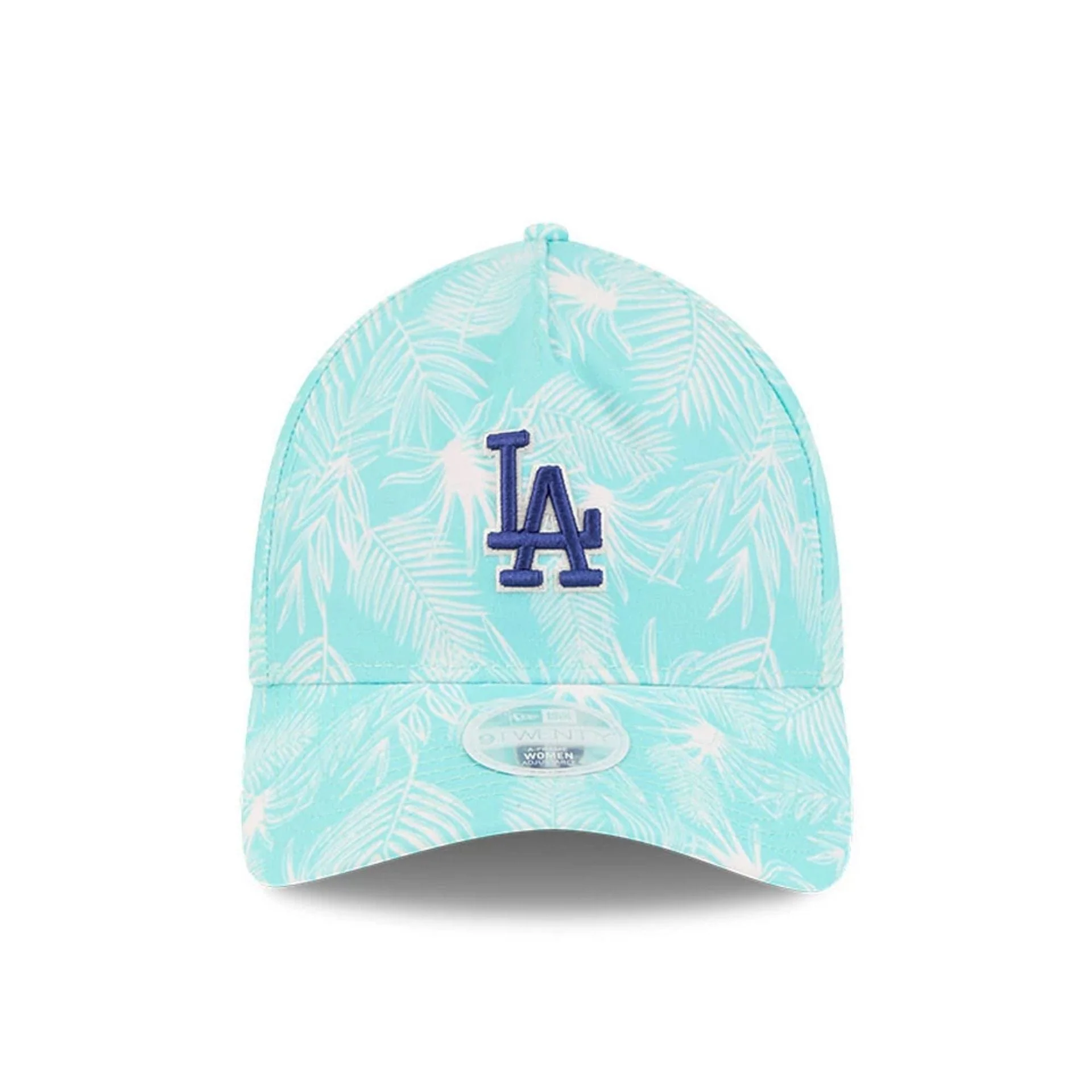 LA Dodgers Womens MLB Pastel Turquoise 9TWENTY A-Frame Adjustable Cap - Image 3