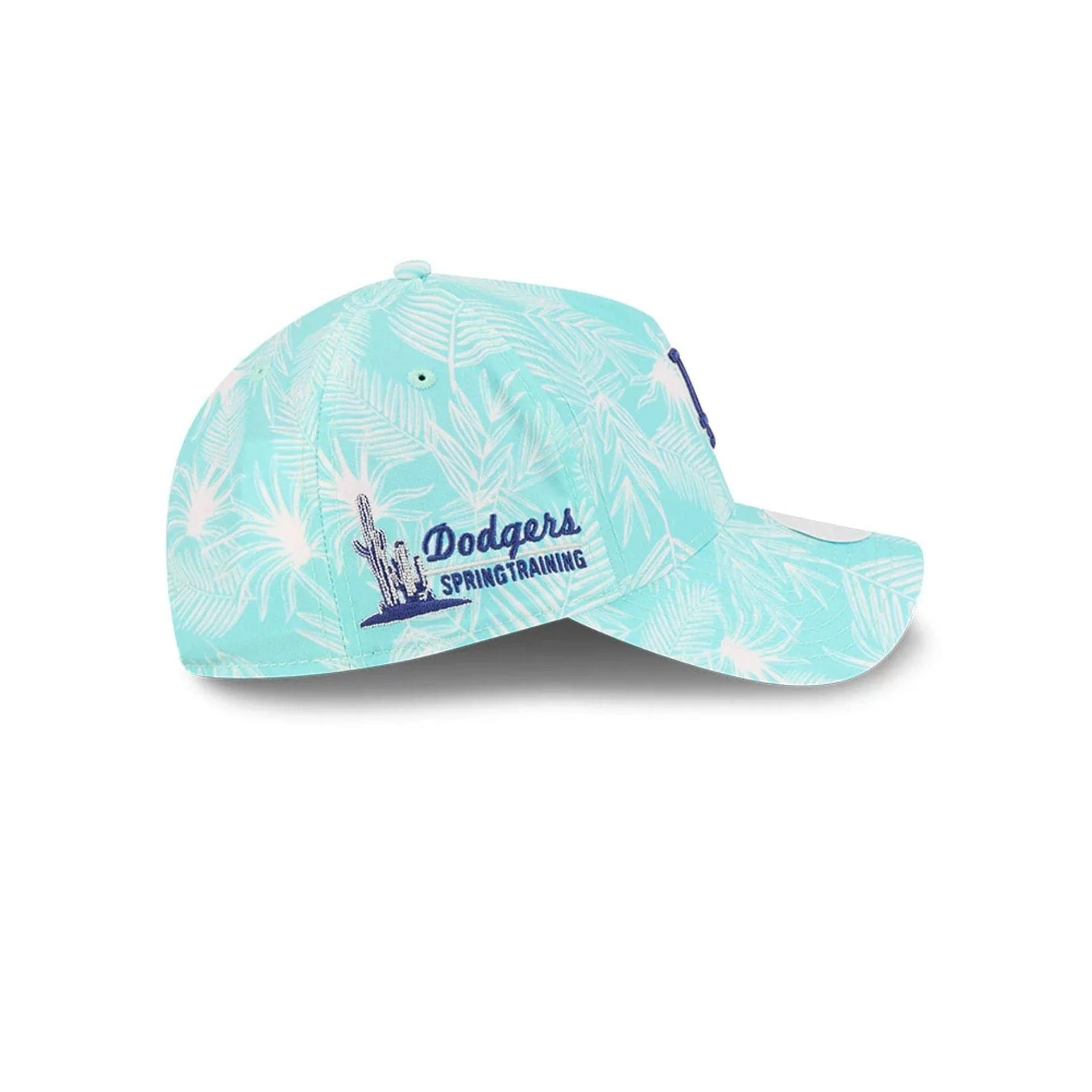 LA Dodgers Womens MLB Pastel Turquoise 9TWENTY A-Frame Adjustable Cap - Image 5